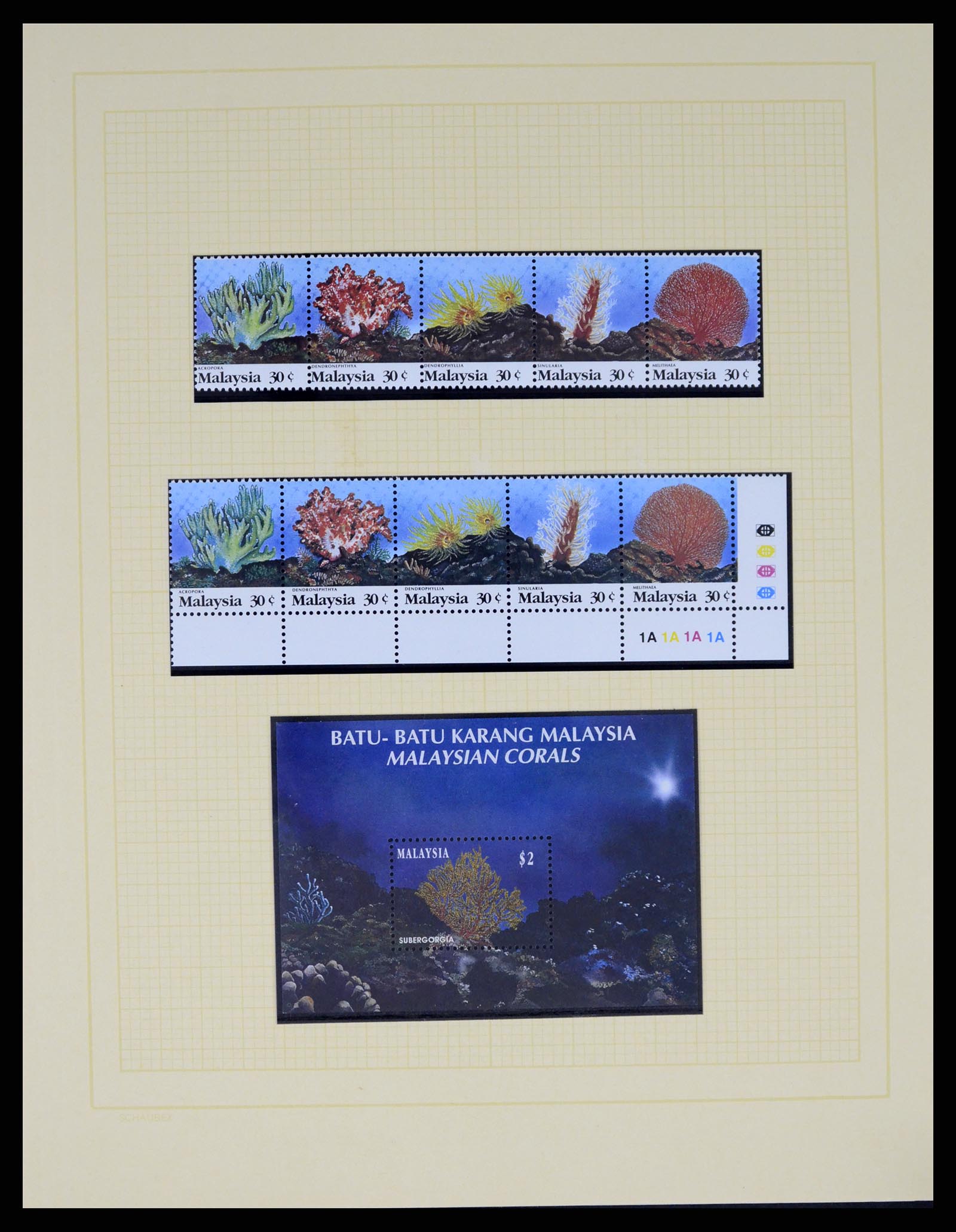 37613 070 - Postzegelverzameling 37613 Maleisië 1957-1999.