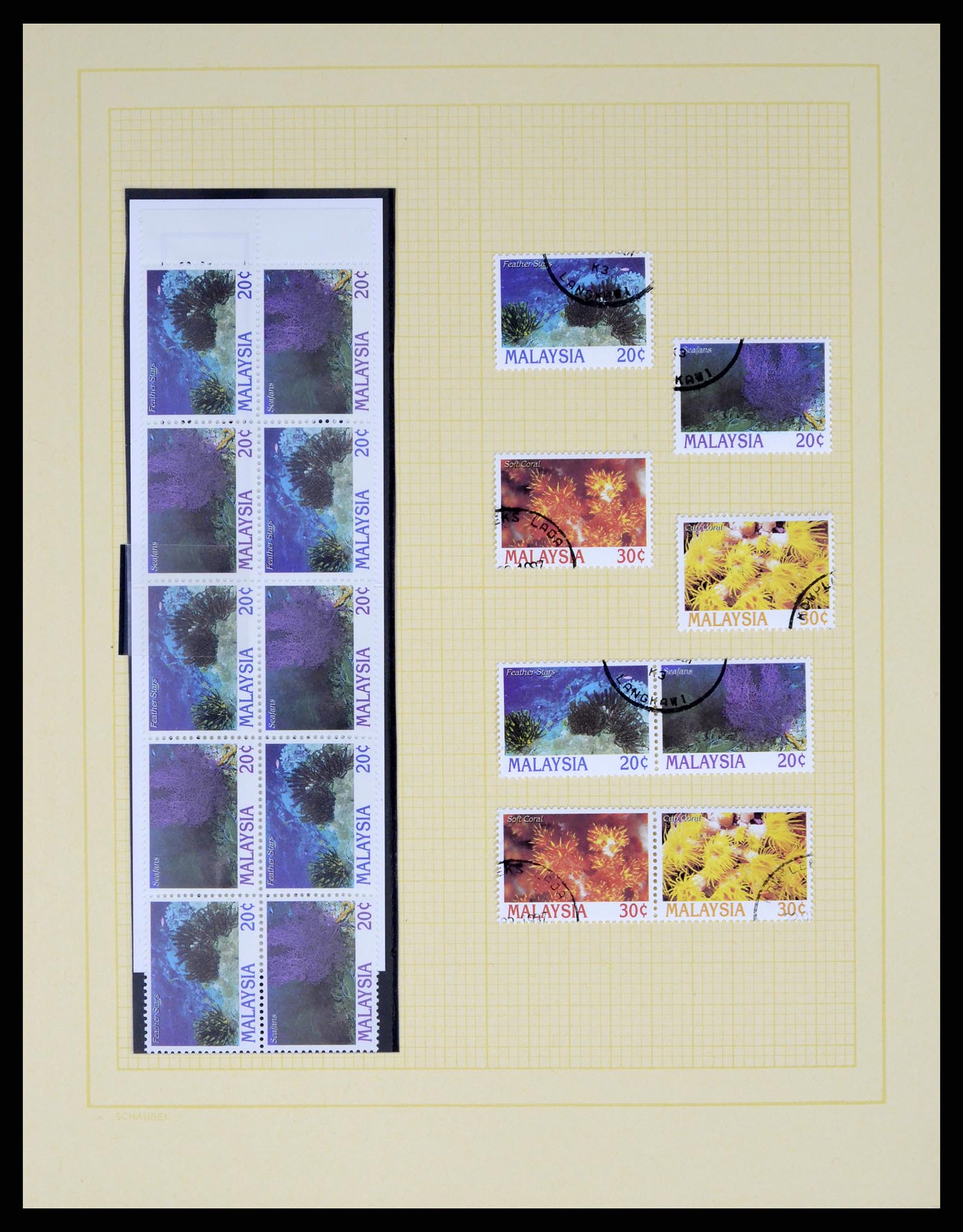37613 080 - Postzegelverzameling 37613 Maleisië 1957-1999.