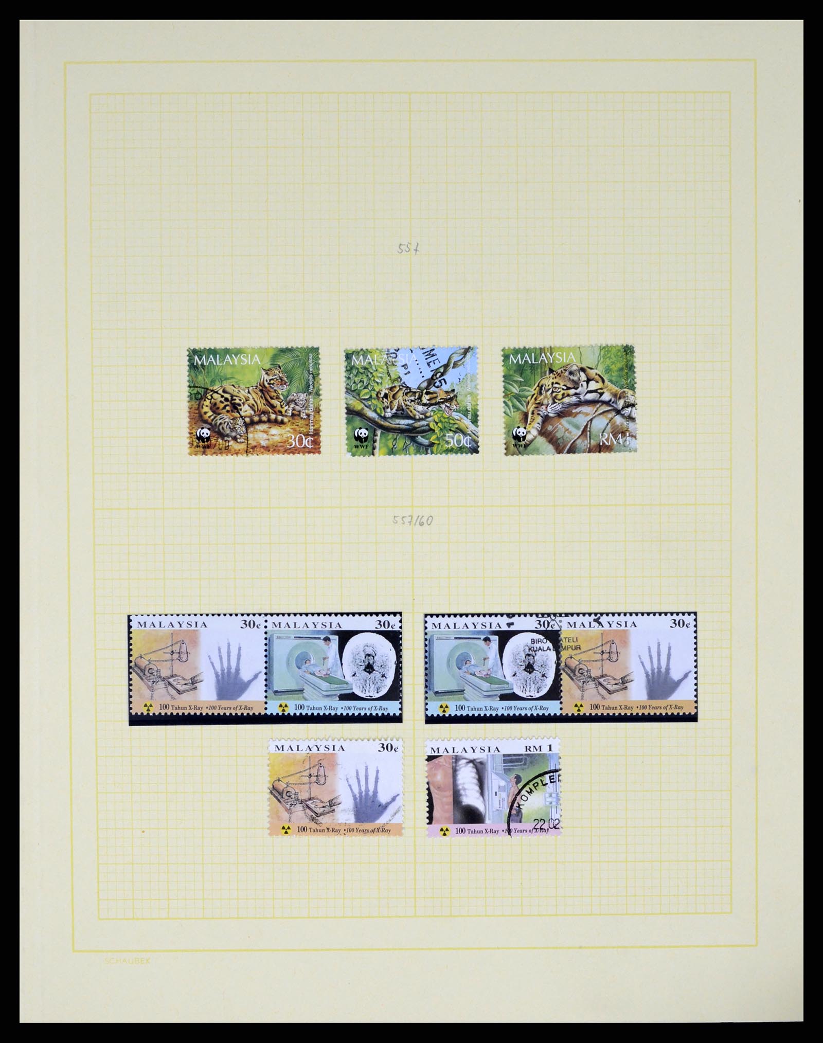 37613 081 - Postzegelverzameling 37613 Maleisië 1957-1999.