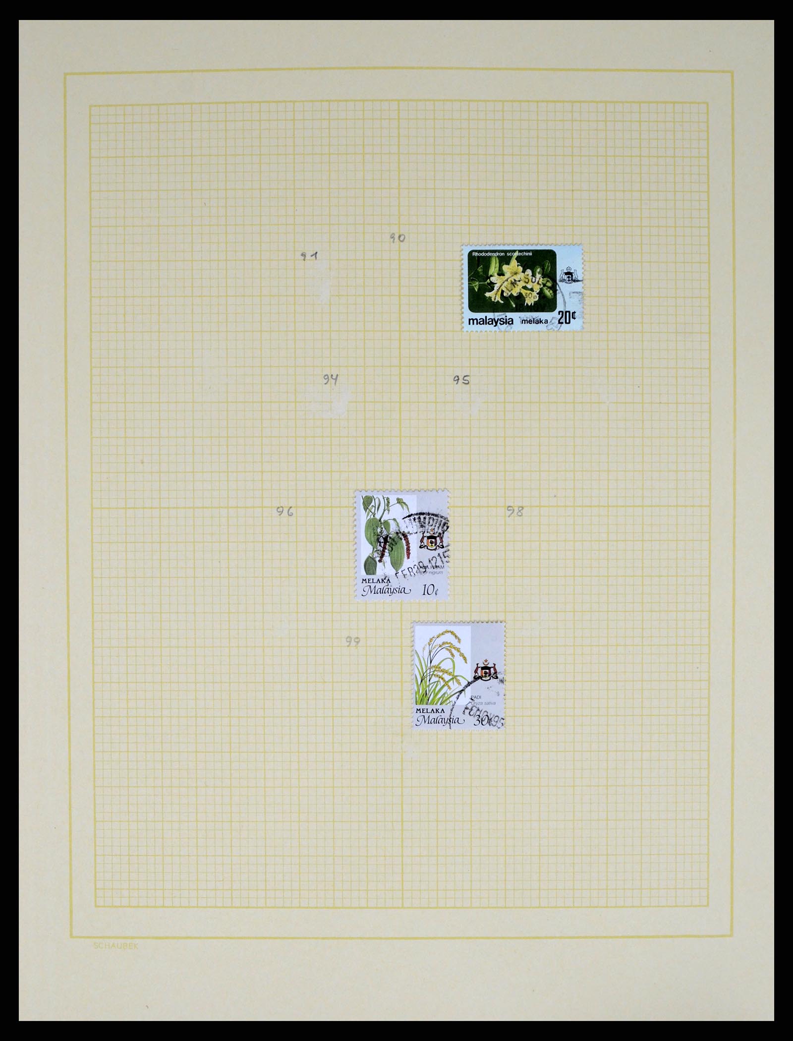 37613 131 - Postzegelverzameling 37613 Maleisië 1957-1999.