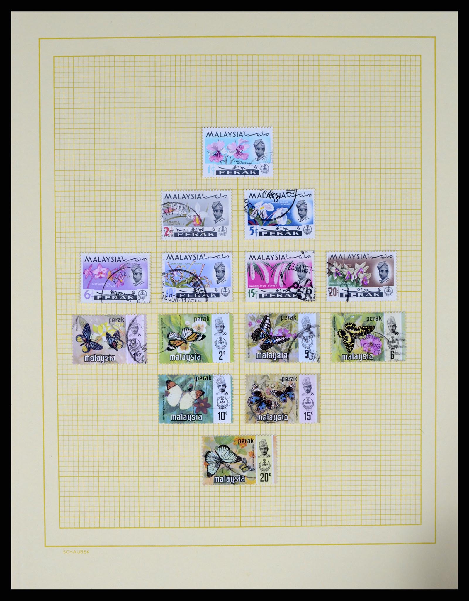 37613 141 - Postzegelverzameling 37613 Maleisië 1957-1999.