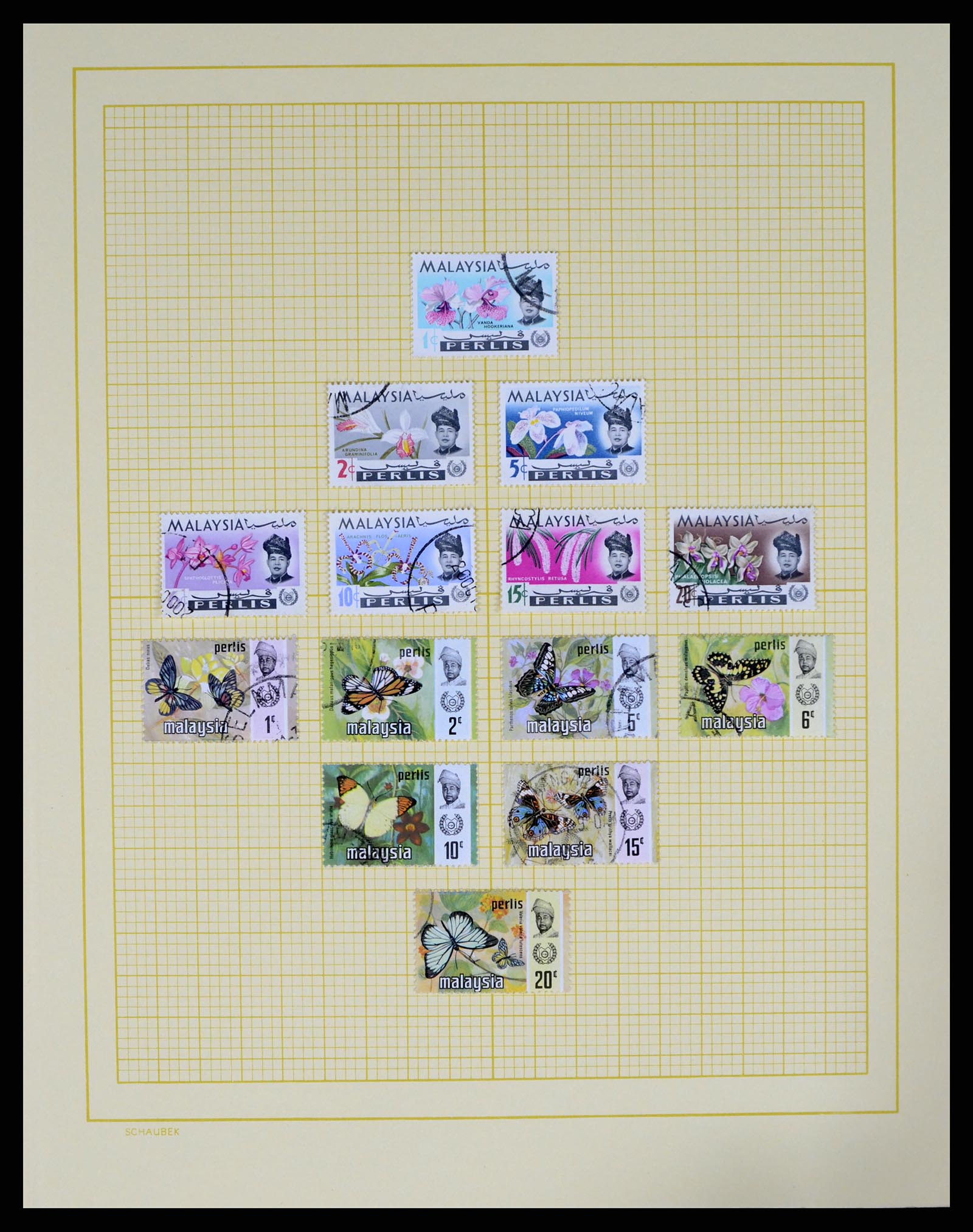 37613 144 - Postzegelverzameling 37613 Maleisië 1957-1999.
