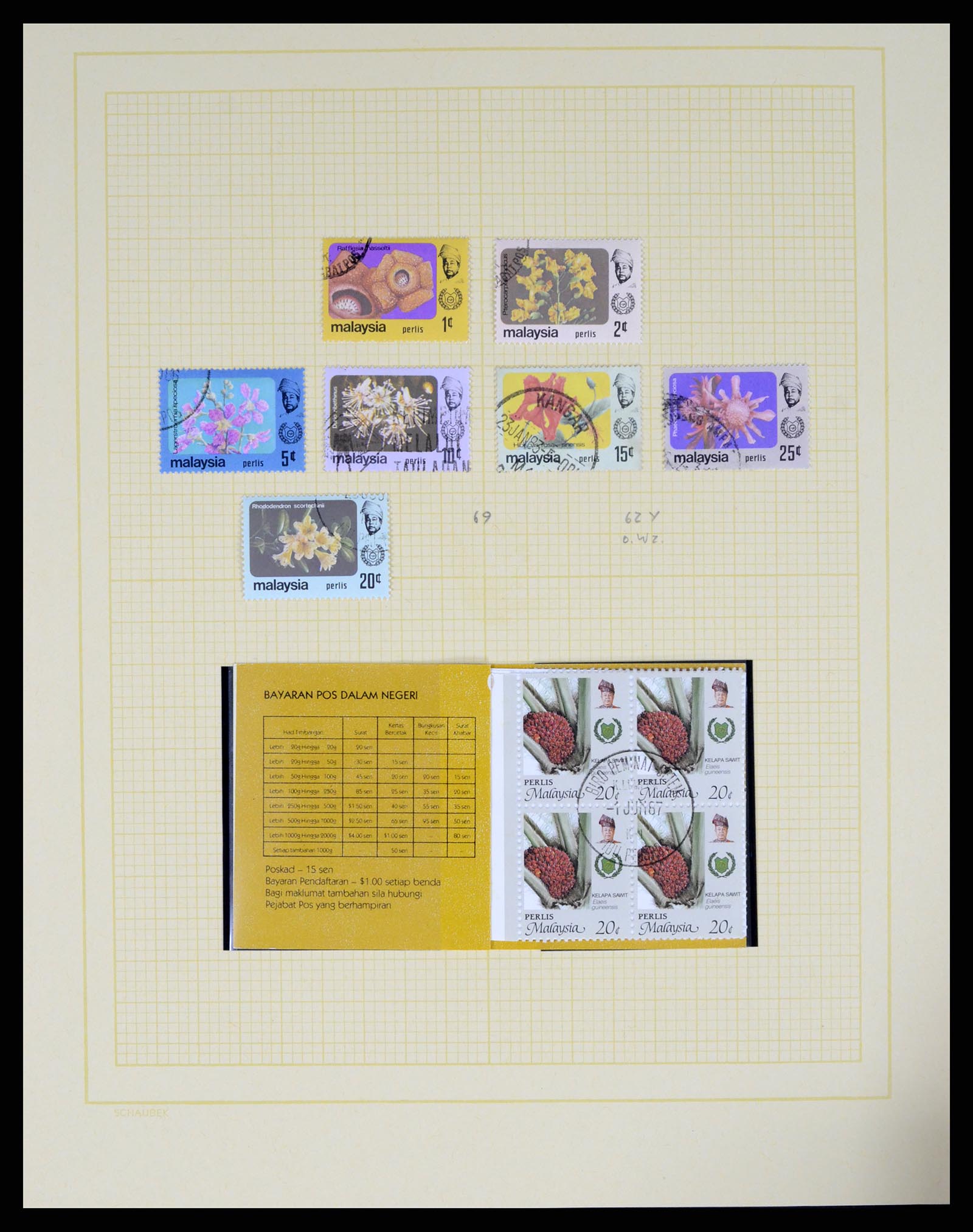 37613 145 - Postzegelverzameling 37613 Maleisië 1957-1999.