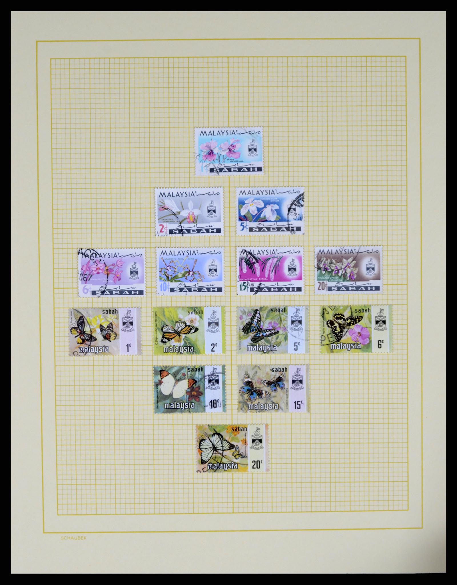 37613 147 - Postzegelverzameling 37613 Maleisië 1957-1999.
