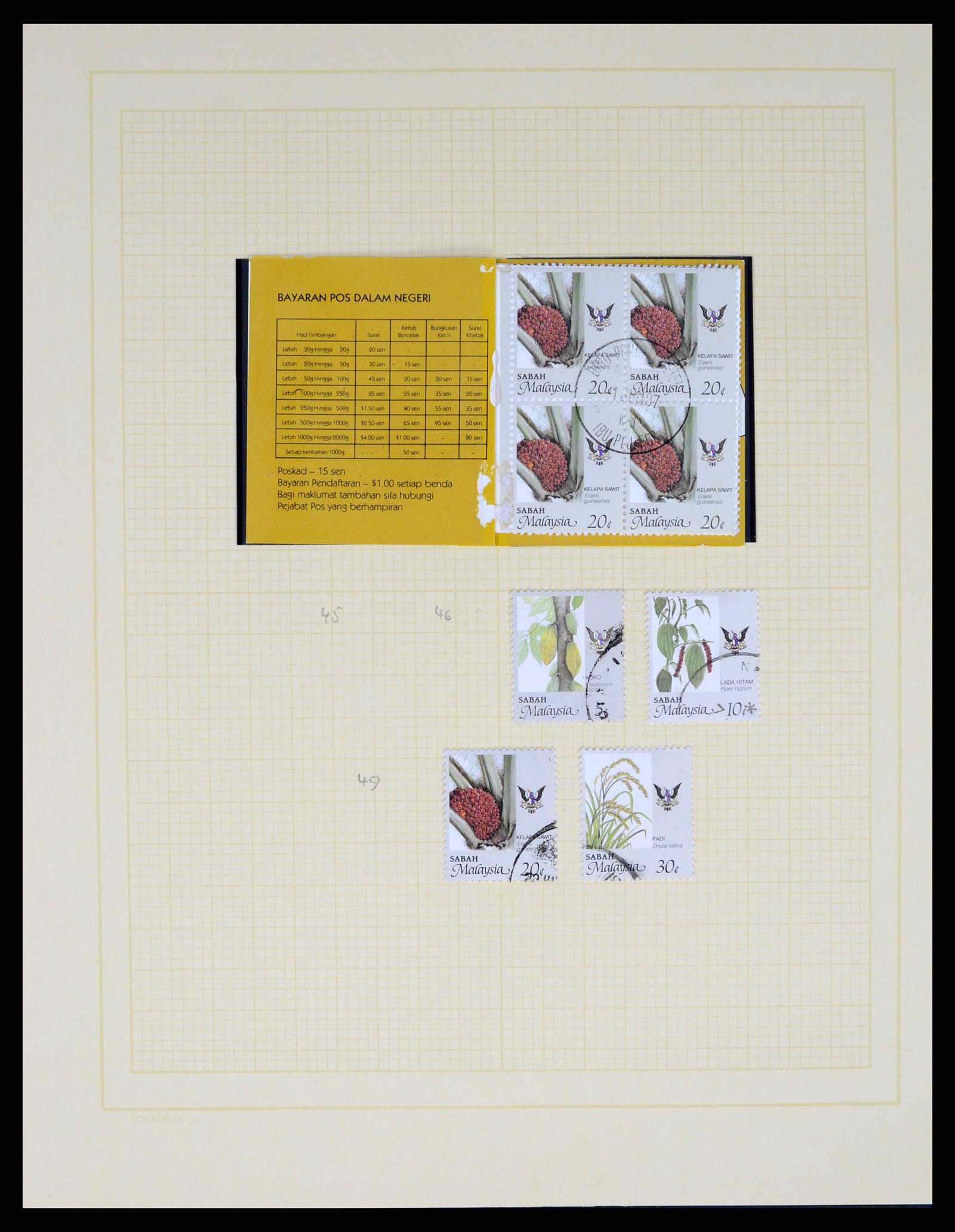 37613 149 - Postzegelverzameling 37613 Maleisië 1957-1999.