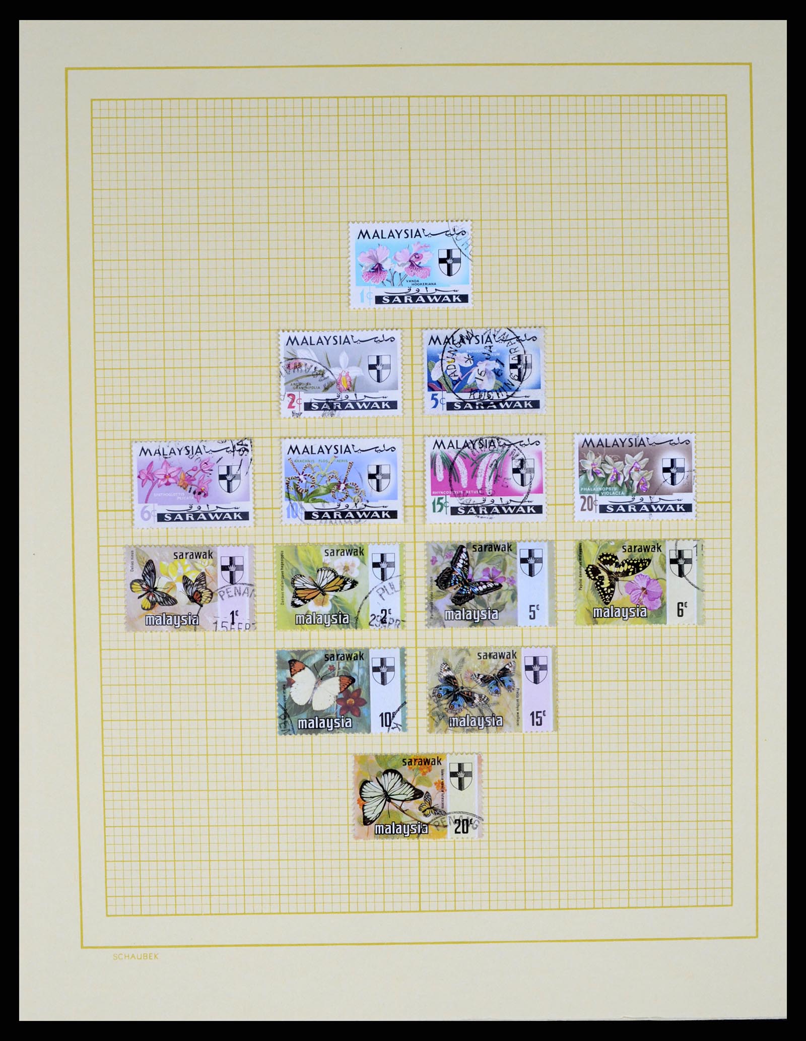 37613 150 - Postzegelverzameling 37613 Maleisië 1957-1999.