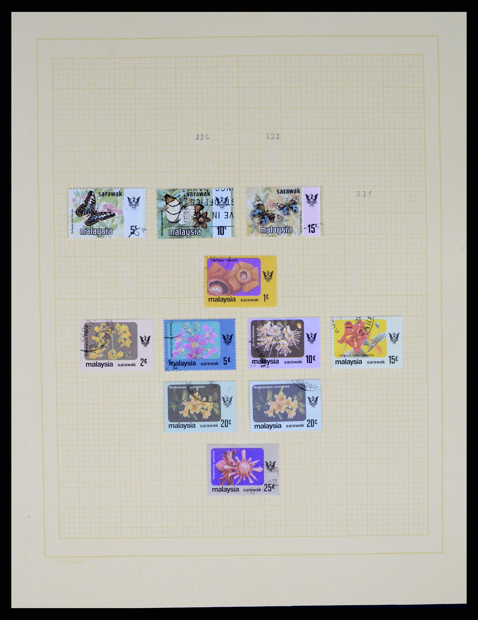 37613 151 - Postzegelverzameling 37613 Maleisië 1957-1999.