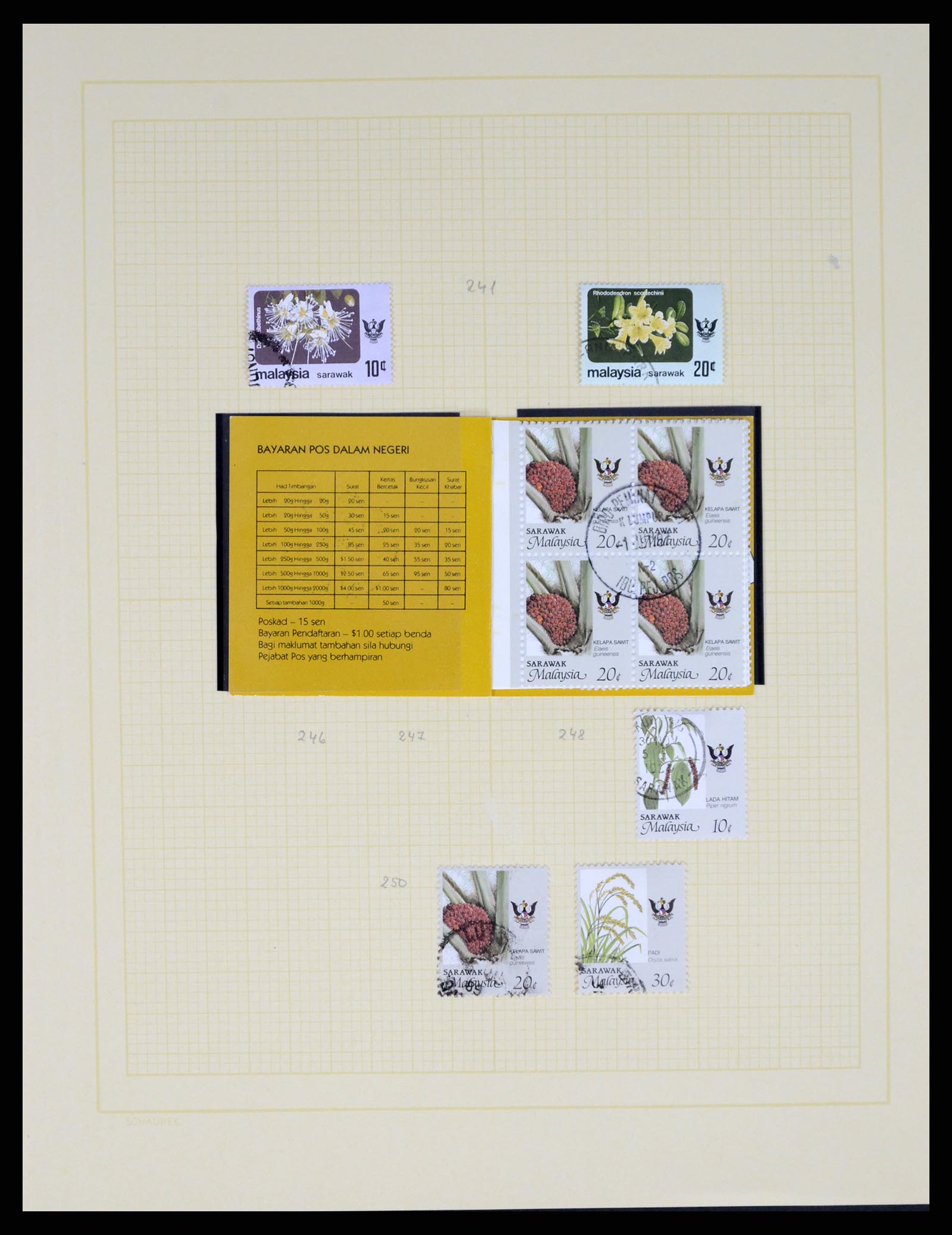 37613 152 - Postzegelverzameling 37613 Maleisië 1957-1999.