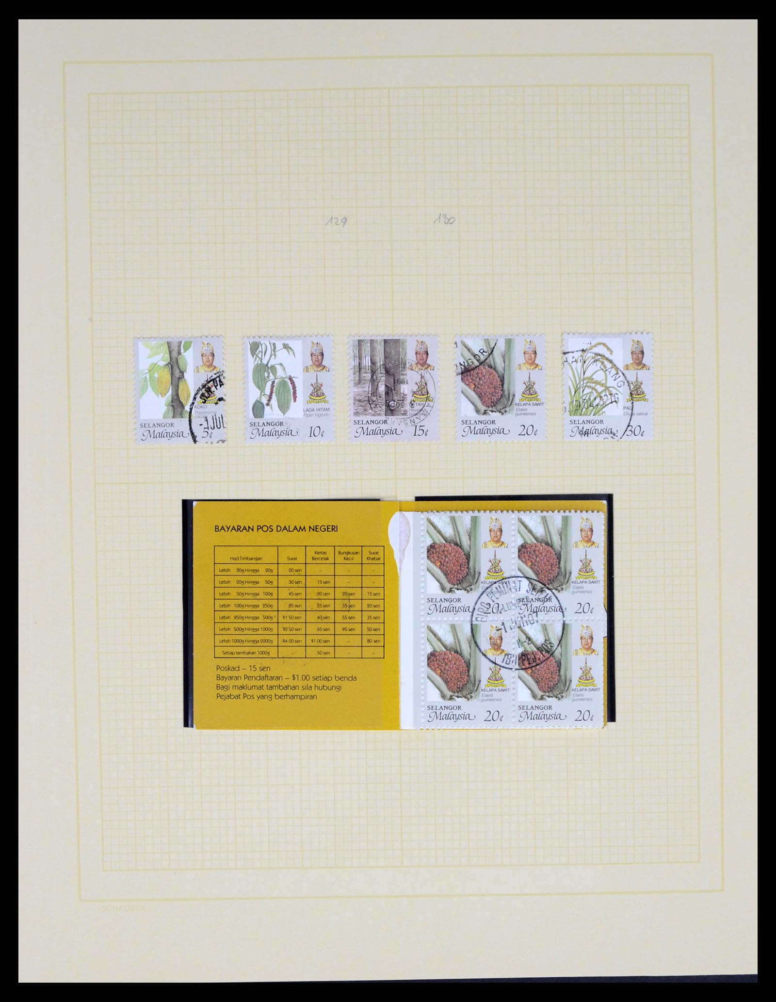 37613 155 - Postzegelverzameling 37613 Maleisië 1957-1999.
