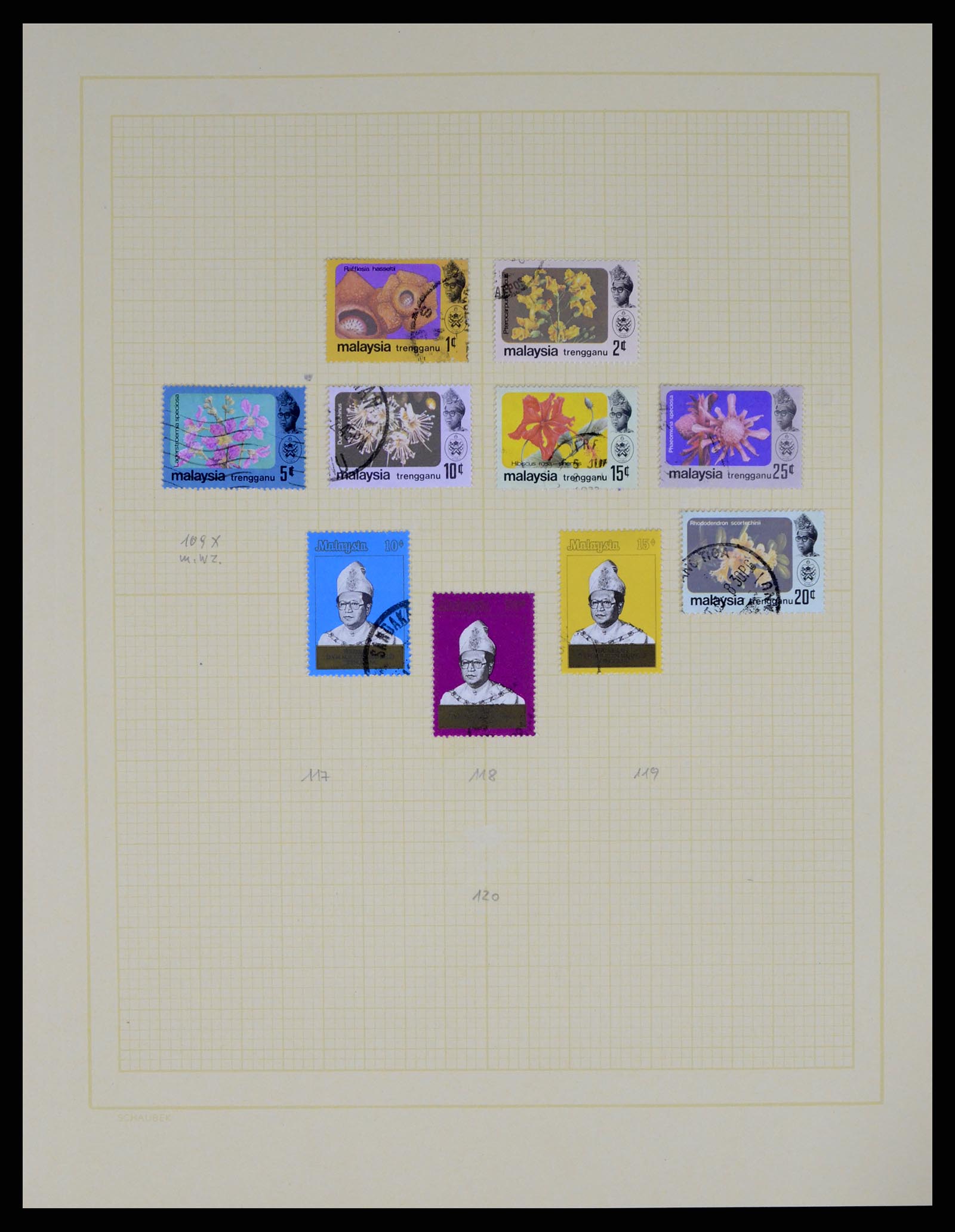 37613 157 - Postzegelverzameling 37613 Maleisië 1957-1999.