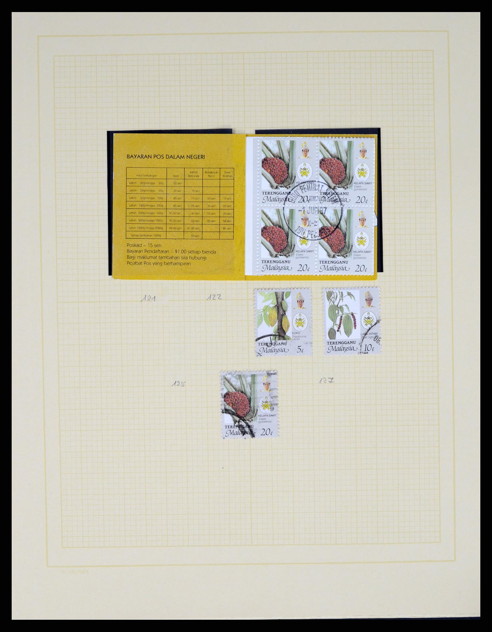 37613 158 - Postzegelverzameling 37613 Maleisië 1957-1999.