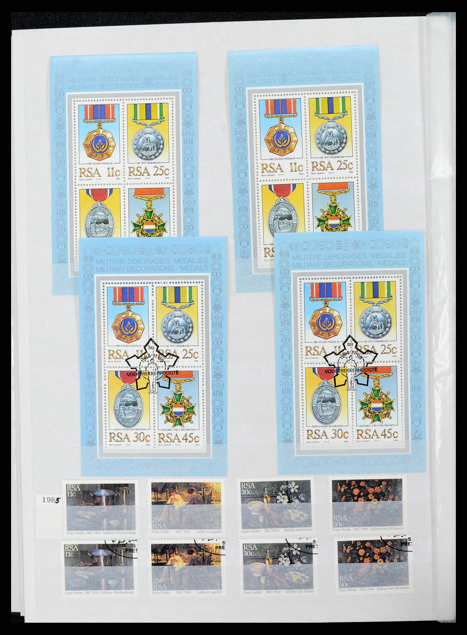 37616 016 - Postzegelverzameling 37616 Zuid Afrika en gebieden 1860-2002.