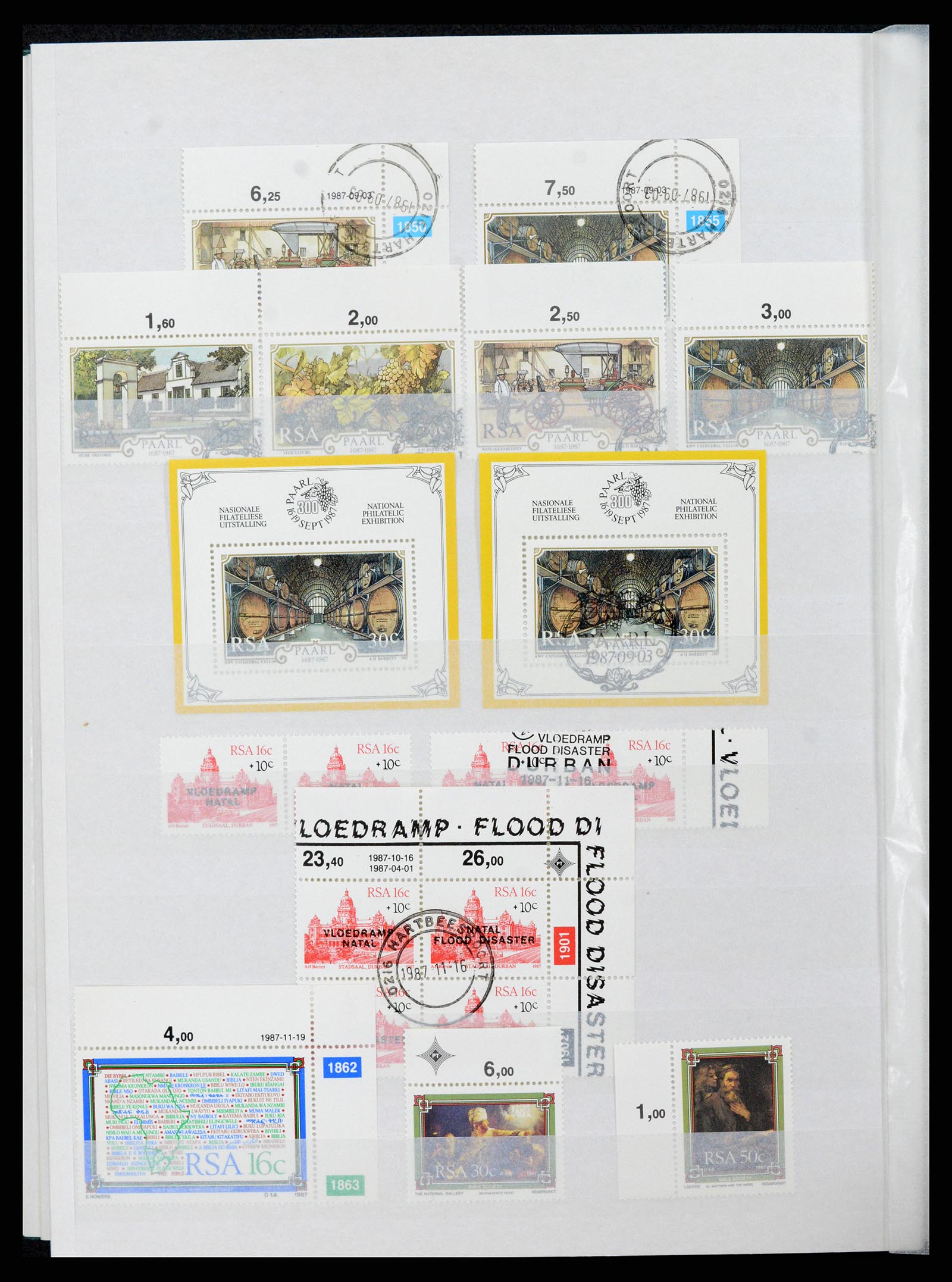 37616 022 - Stamp collection 37616 South Africa and territories 1860-2002.