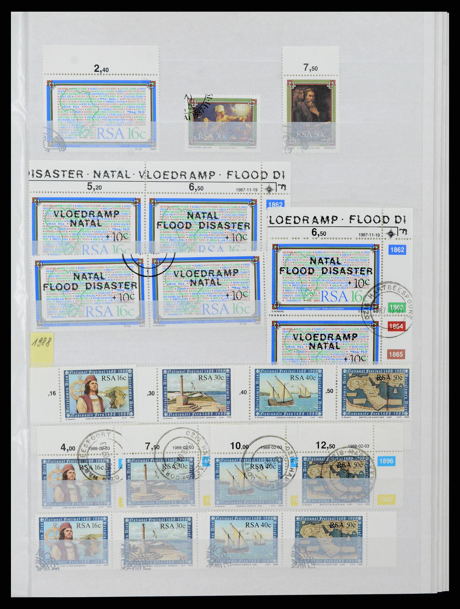 37616 023 - Stamp collection 37616 South Africa and territories 1860-2002.