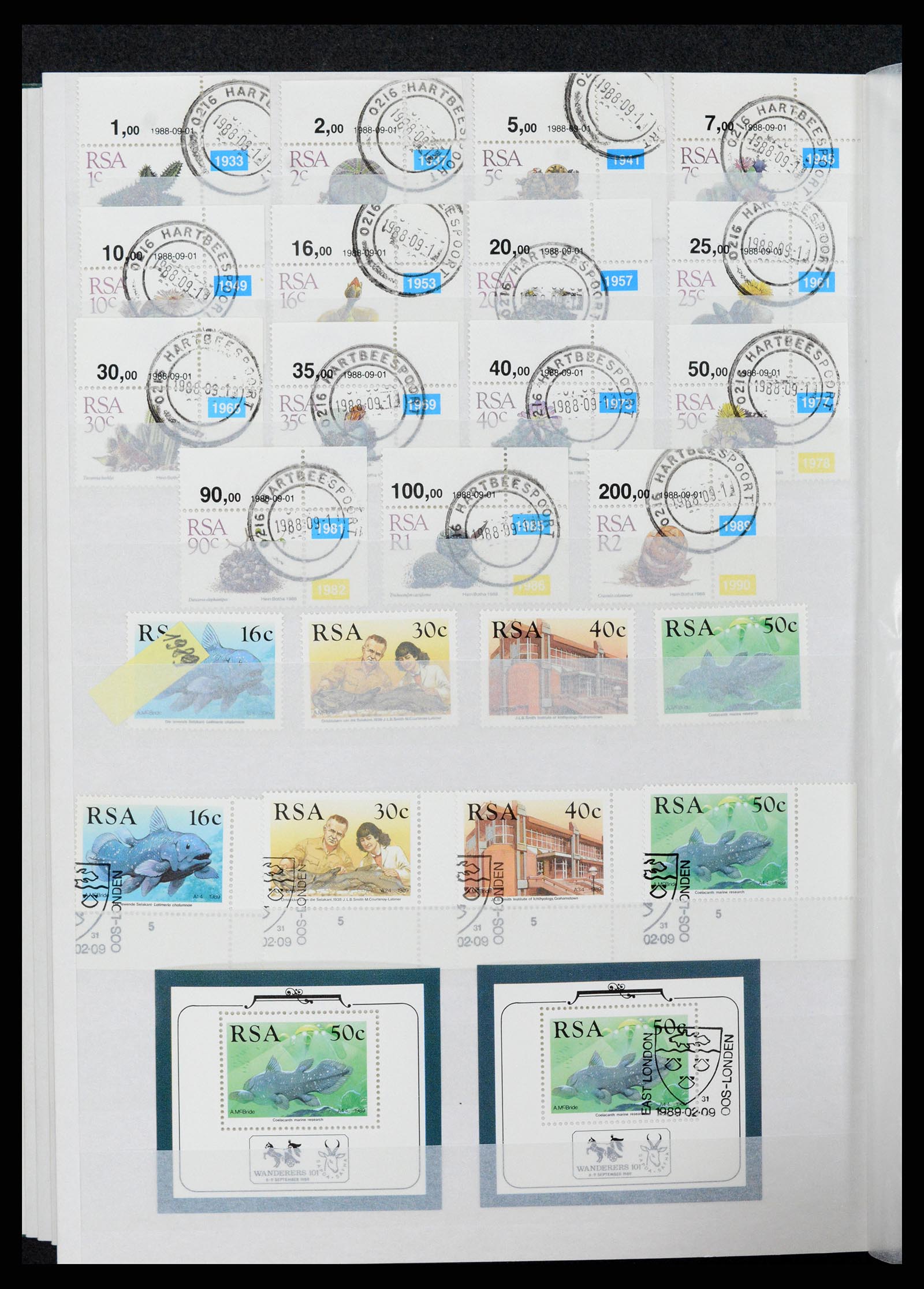 37616 028 - Stamp collection 37616 South Africa and territories 1860-2002.
