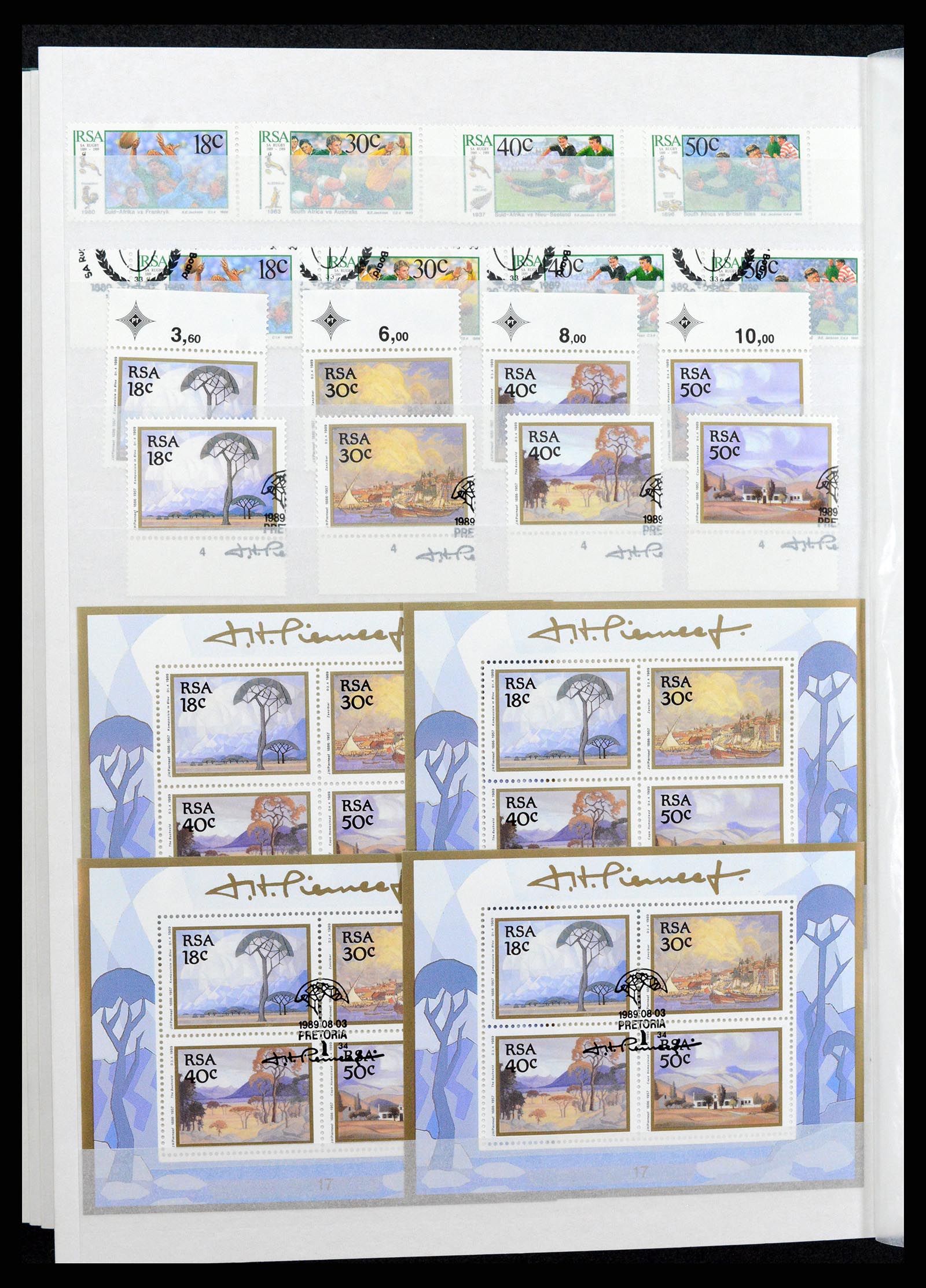 37616 030 - Stamp collection 37616 South Africa and territories 1860-2002.