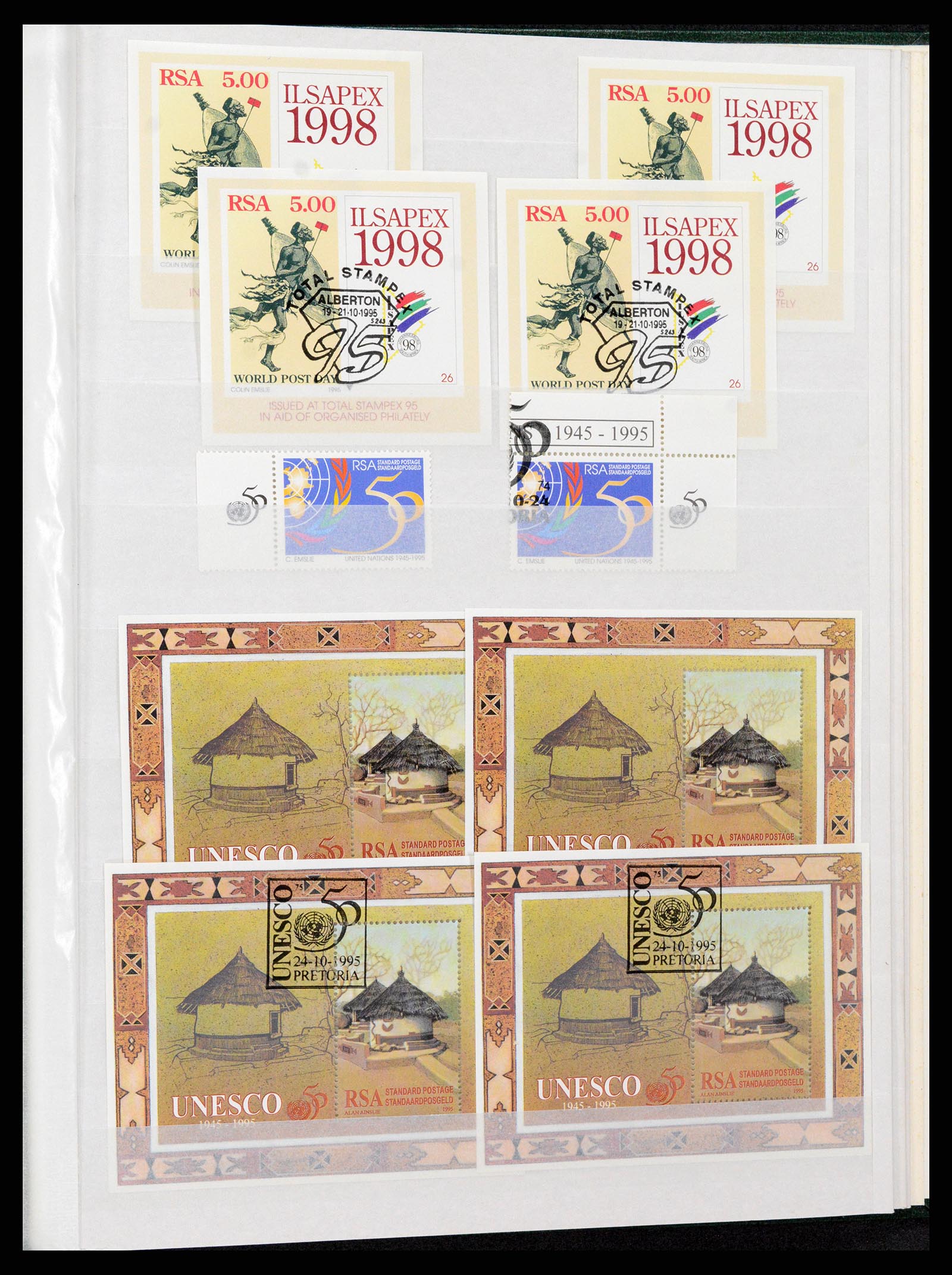 37616 054 - Stamp collection 37616 South Africa and territories 1860-2002.