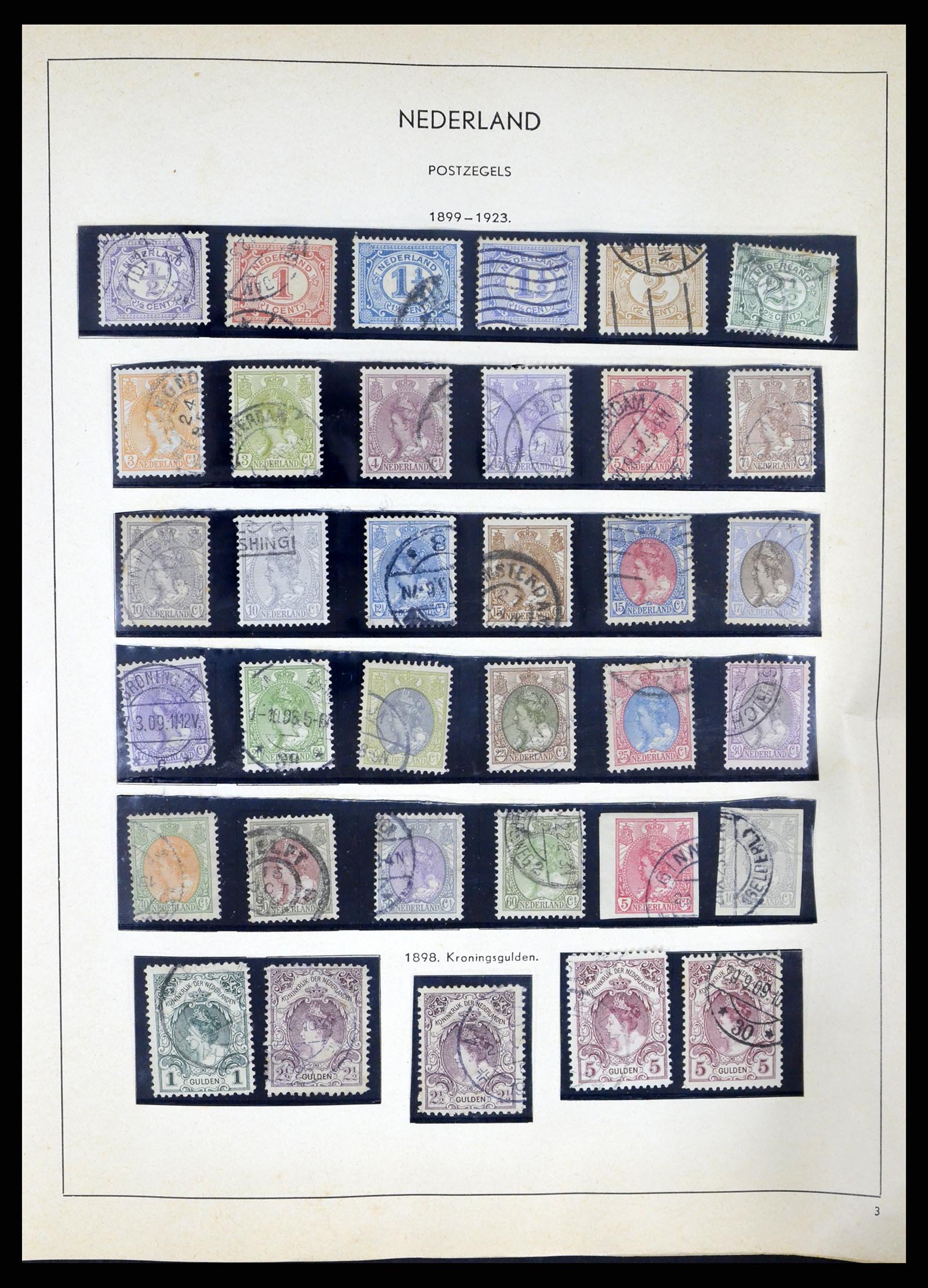 37618 003 - Postzegelverzameling 37618 Nederland en overzeese gebiedsdelen 1852-1