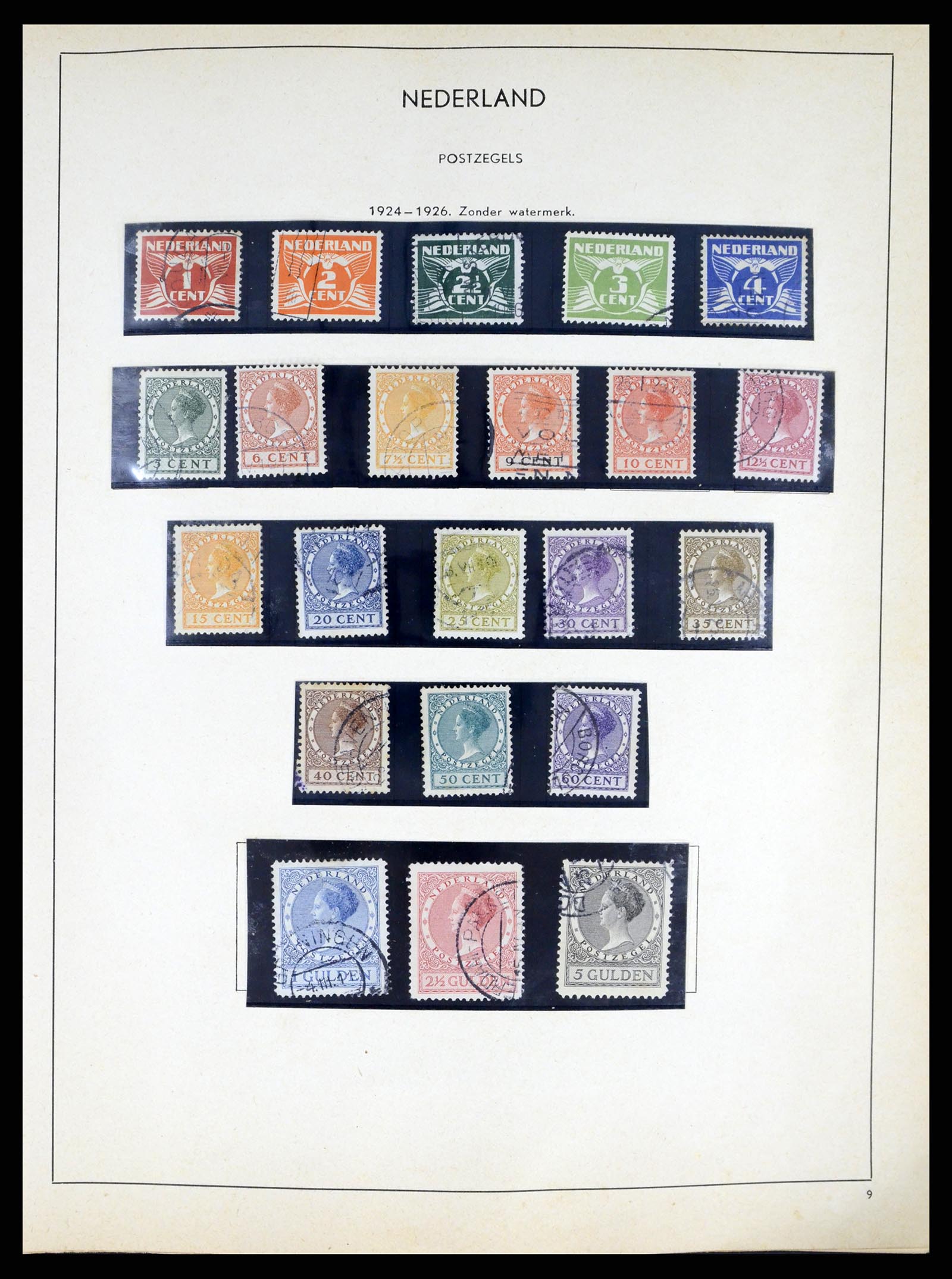 37618 009 - Postzegelverzameling 37618 Nederland en overzeese gebiedsdelen 1852-1
