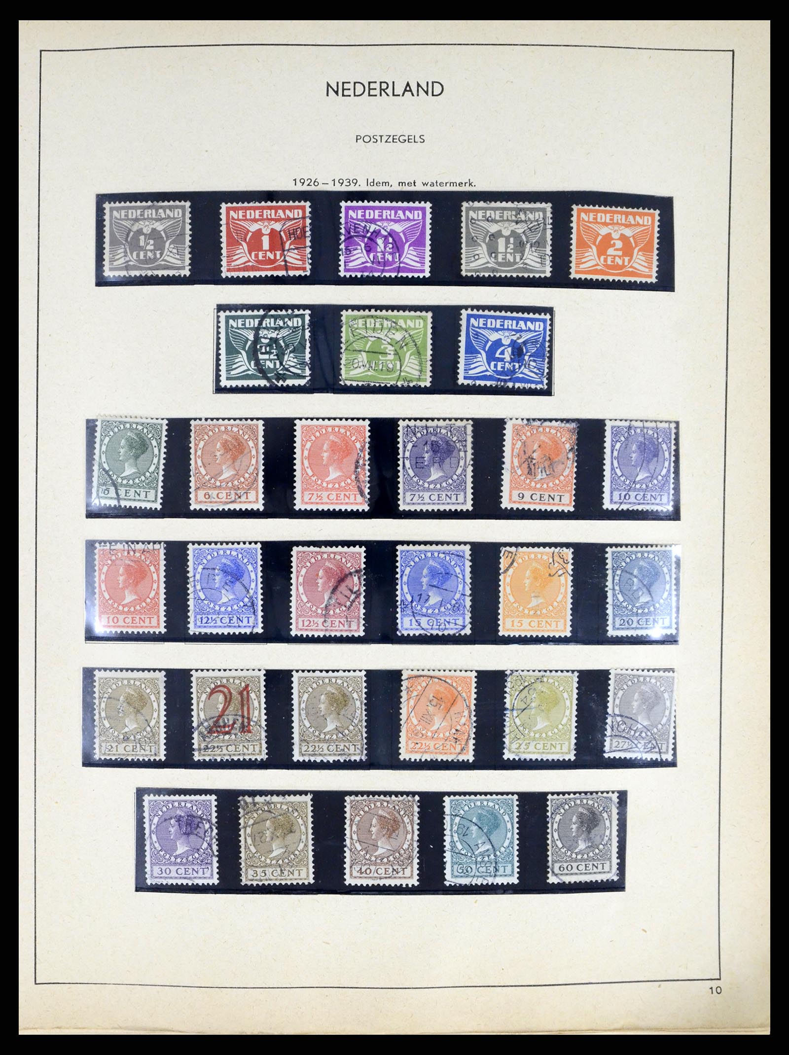 37618 010 - Stamp collection 37618 Netherlands and territories 1852-1972.
