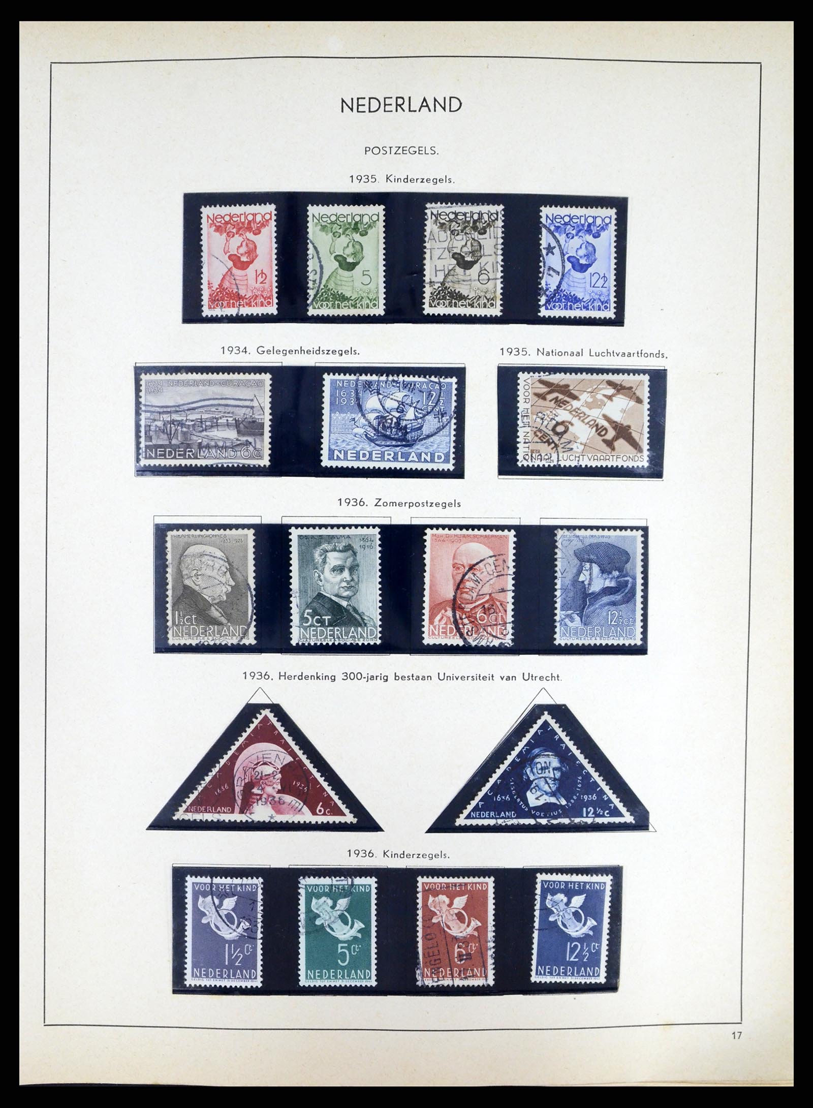 37618 013 - Postzegelverzameling 37618 Nederland en overzeese gebiedsdelen 1852-1