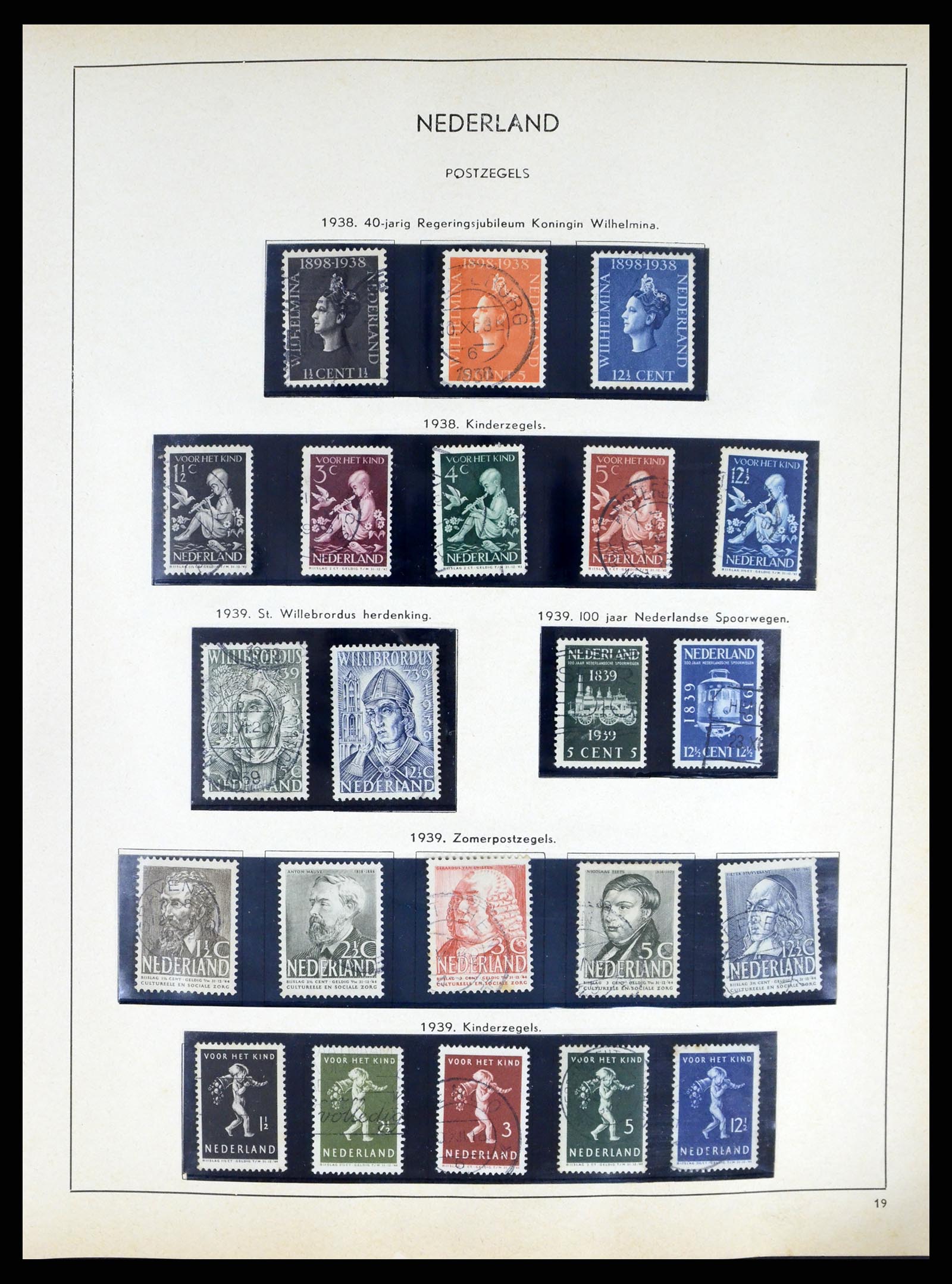 37618 015 - Stamp collection 37618 Netherlands and territories 1852-1972.