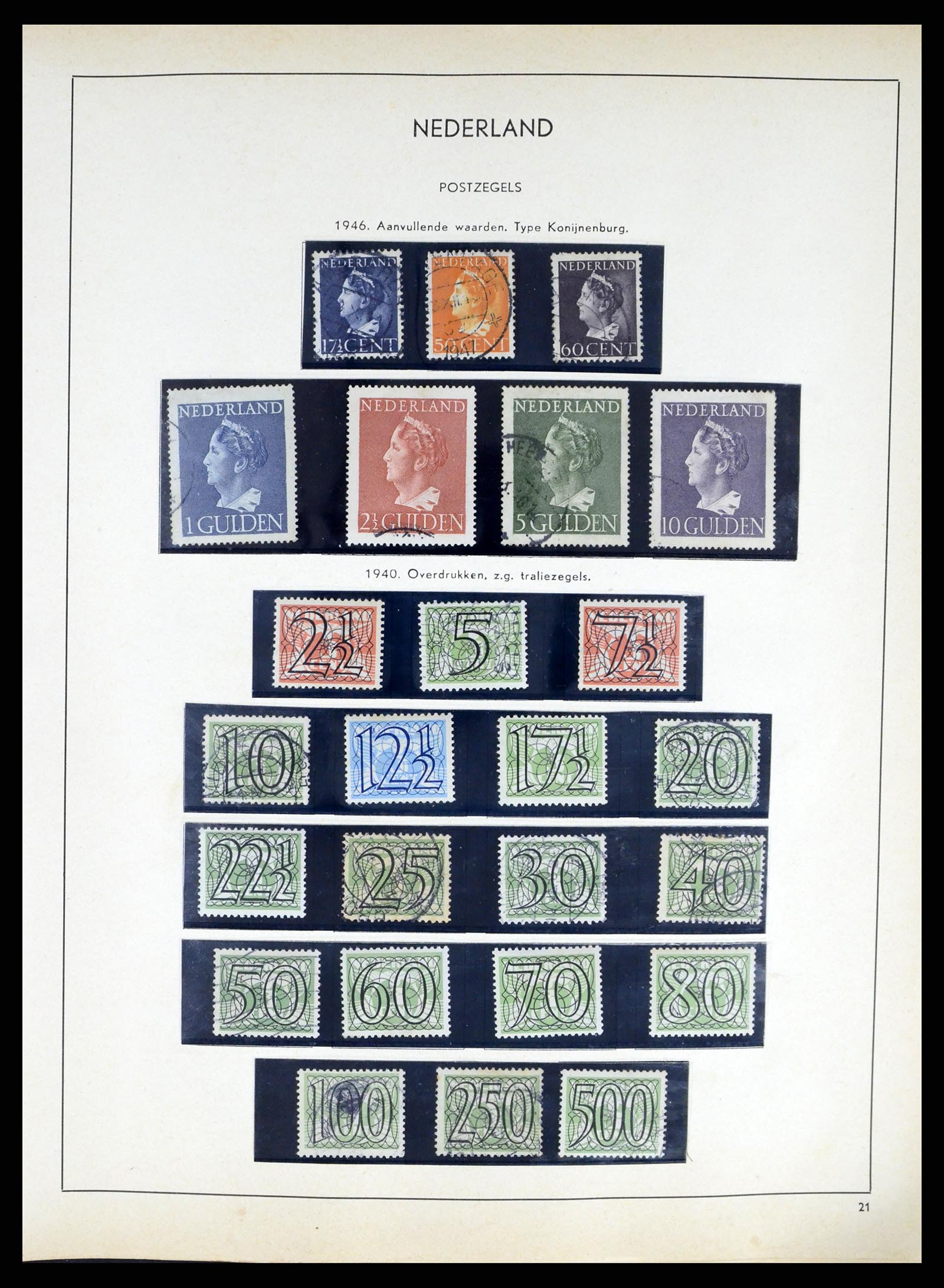 37618 017 - Stamp collection 37618 Netherlands and territories 1852-1972.