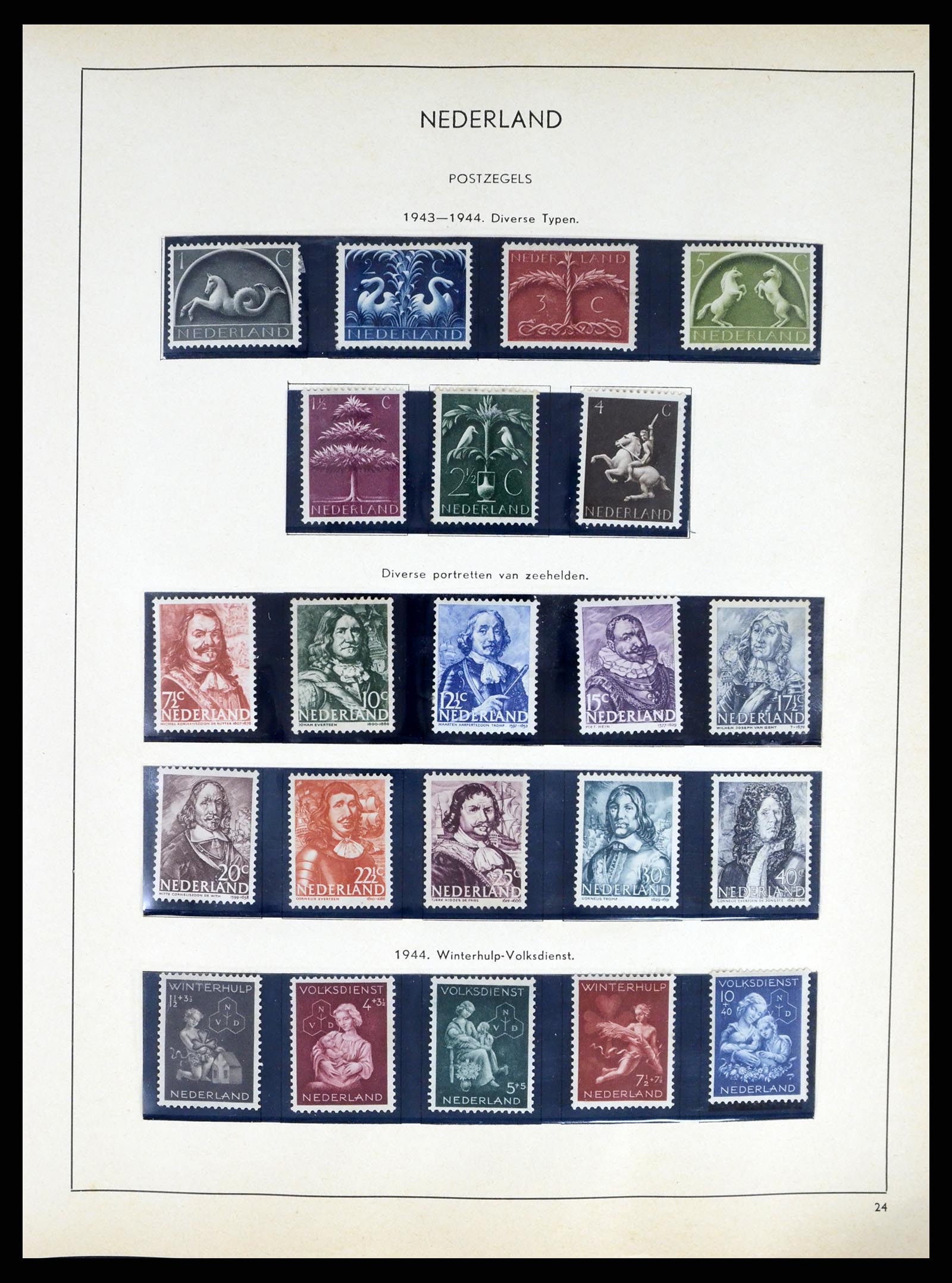 37618 019 - Postzegelverzameling 37618 Nederland en overzeese gebiedsdelen 1852-1