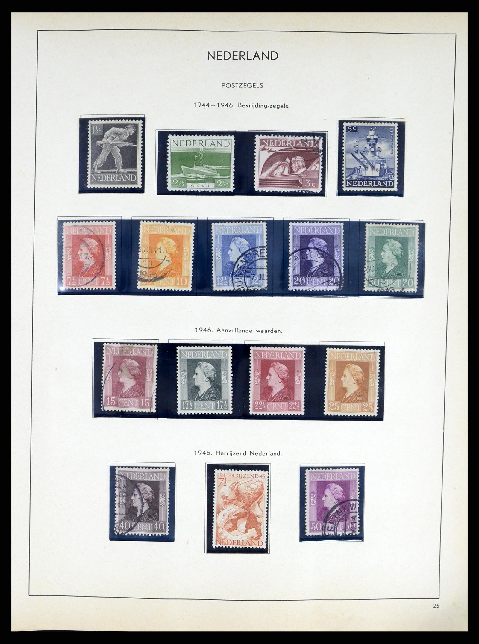 37618 020 - Stamp collection 37618 Netherlands and territories 1852-1972.