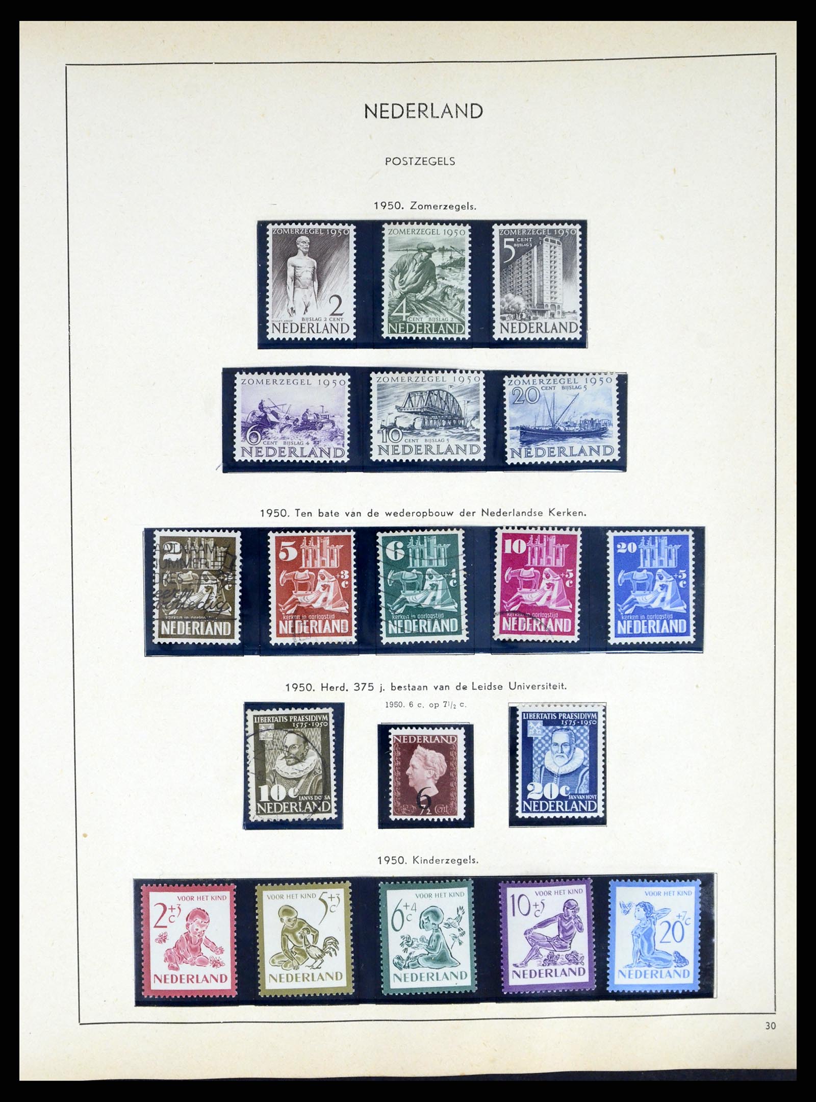 37618 025 - Stamp collection 37618 Netherlands and territories 1852-1972.