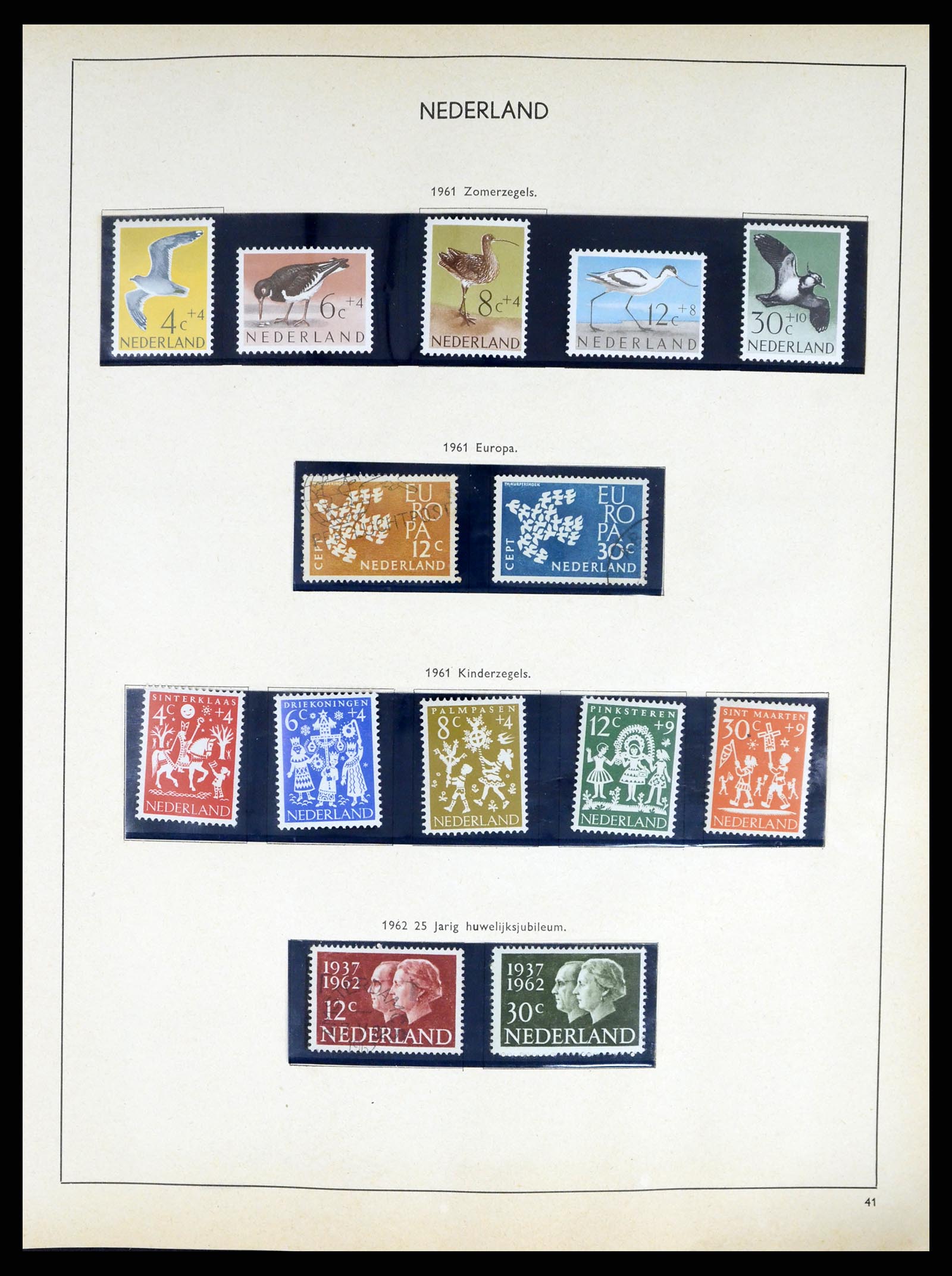 37618 037 - Stamp collection 37618 Netherlands and territories 1852-1972.
