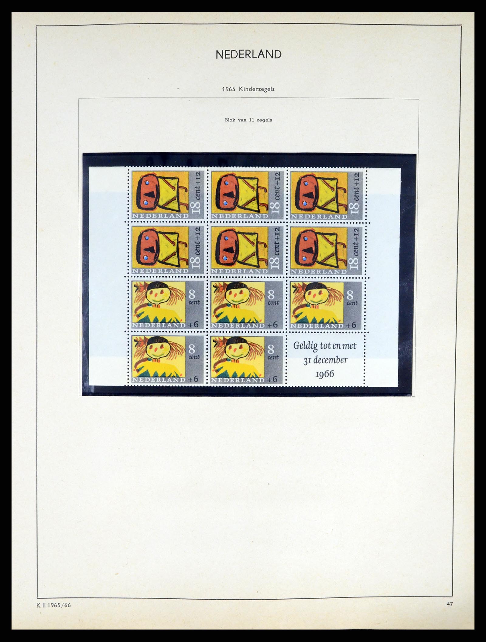 37618 043 - Stamp collection 37618 Netherlands and territories 1852-1972.