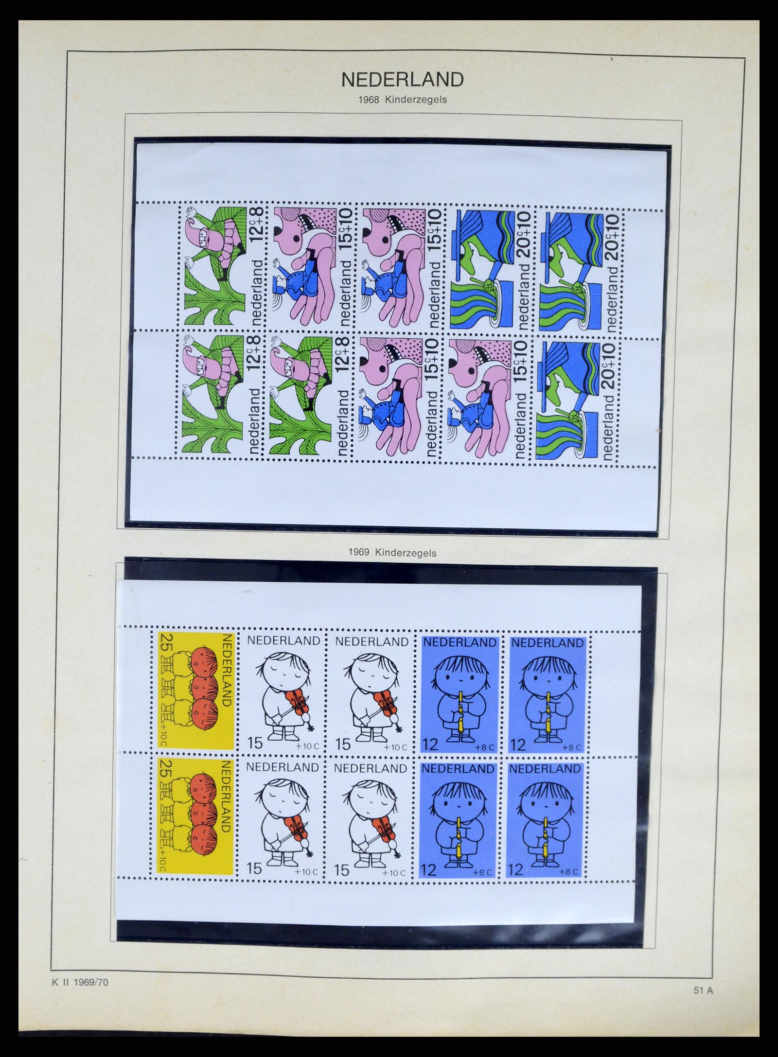 37618 050 - Stamp collection 37618 Netherlands and territories 1852-1972.