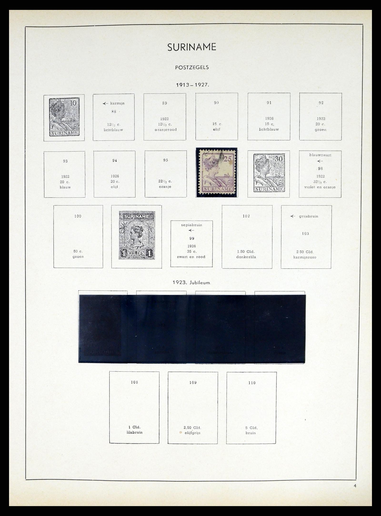 37618 121 - Stamp collection 37618 Netherlands and territories 1852-1972.