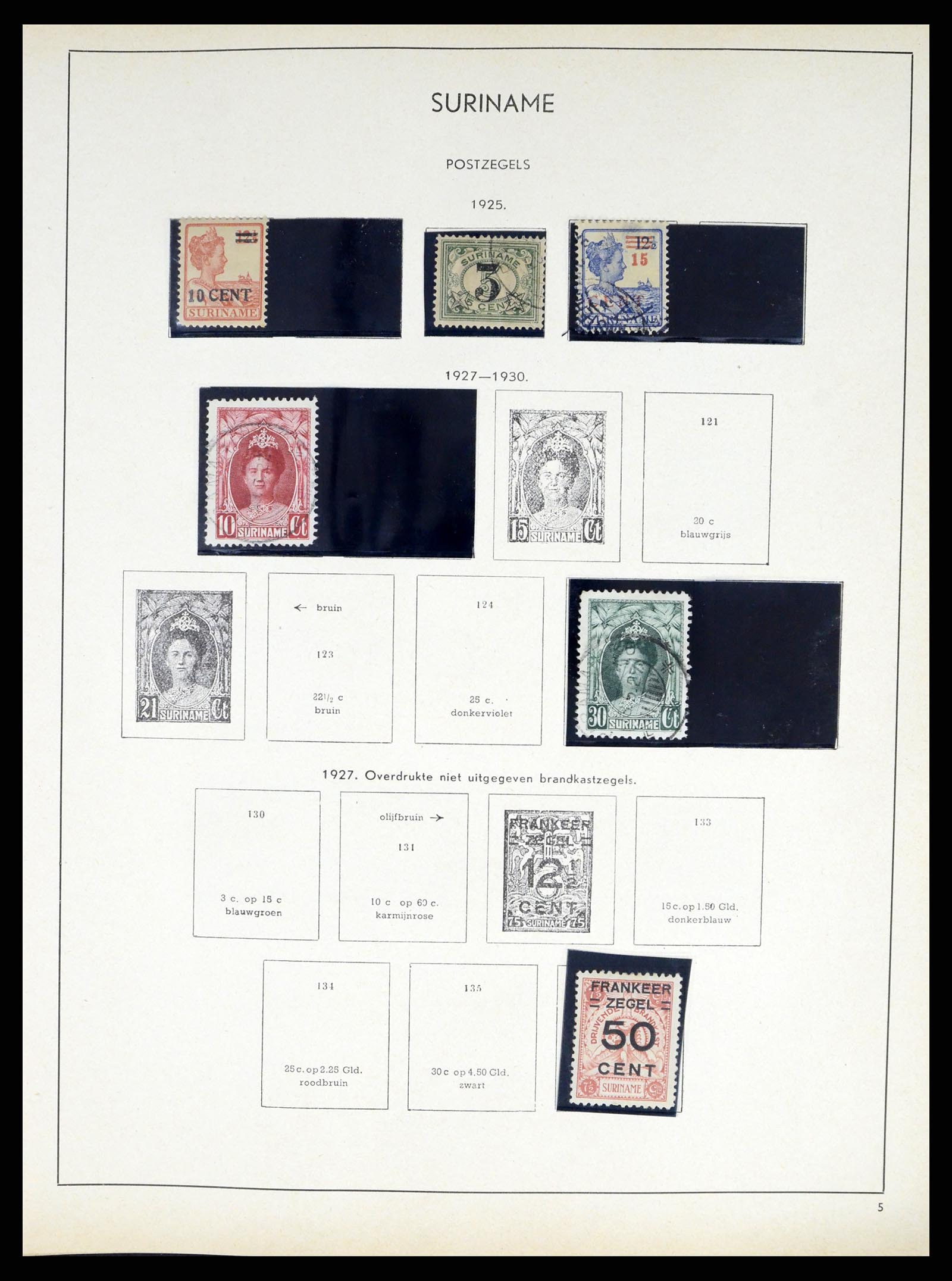 37618 122 - Stamp collection 37618 Netherlands and territories 1852-1972.