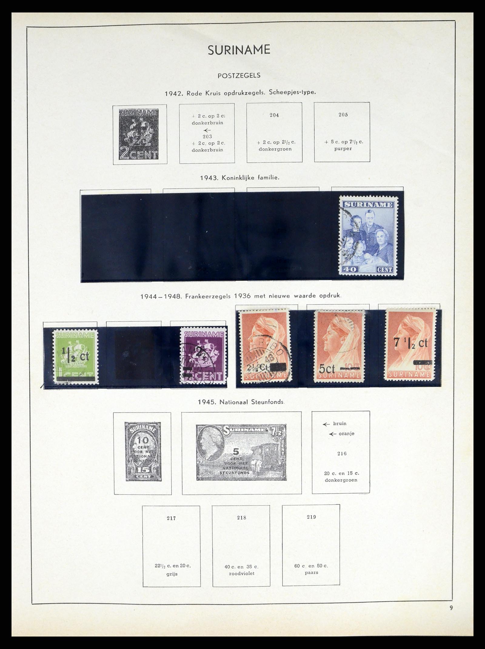 37618 126 - Stamp collection 37618 Netherlands and territories 1852-1972.