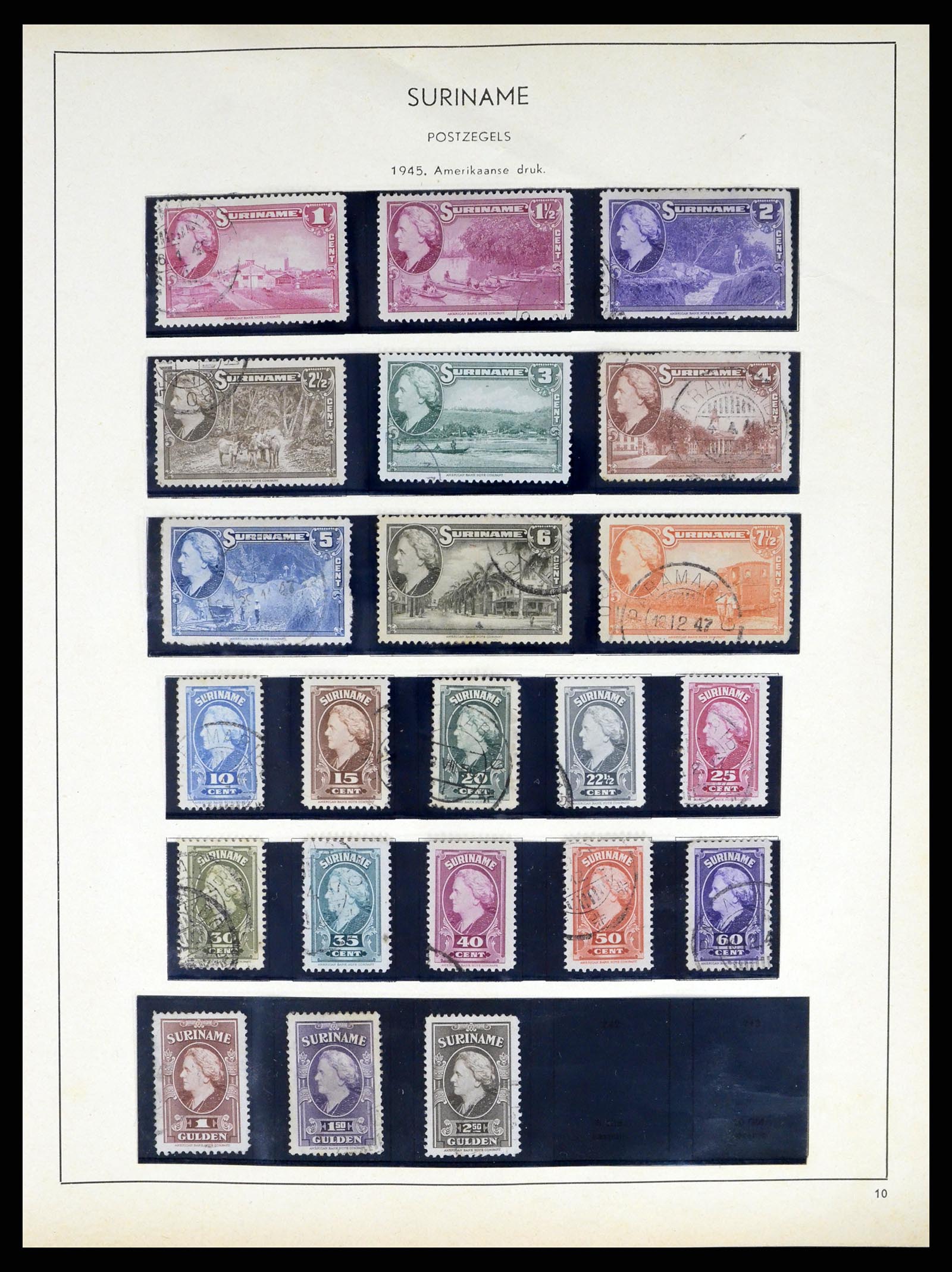 37618 127 - Stamp collection 37618 Netherlands and territories 1852-1972.