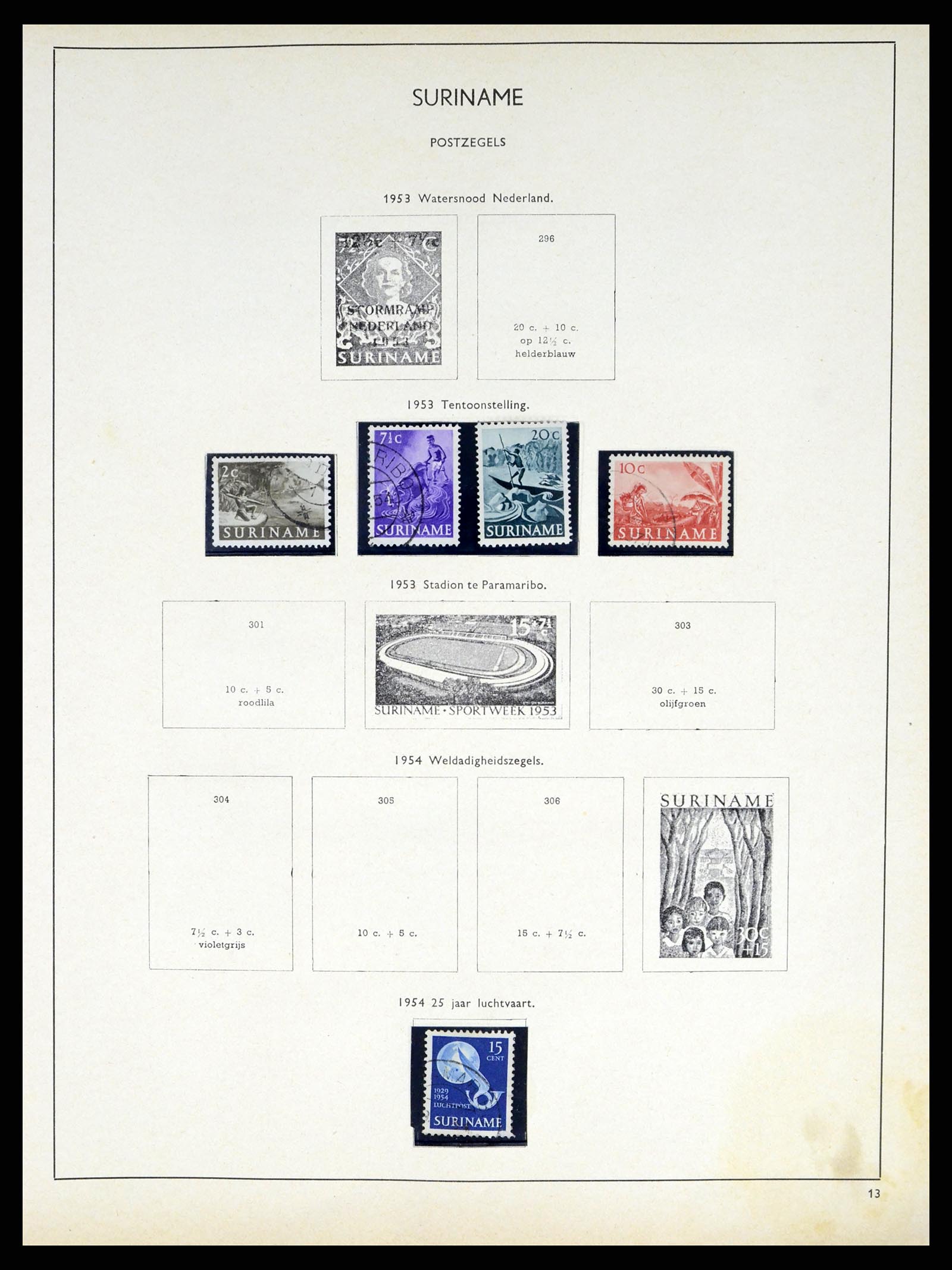 37618 130 - Stamp collection 37618 Netherlands and territories 1852-1972.