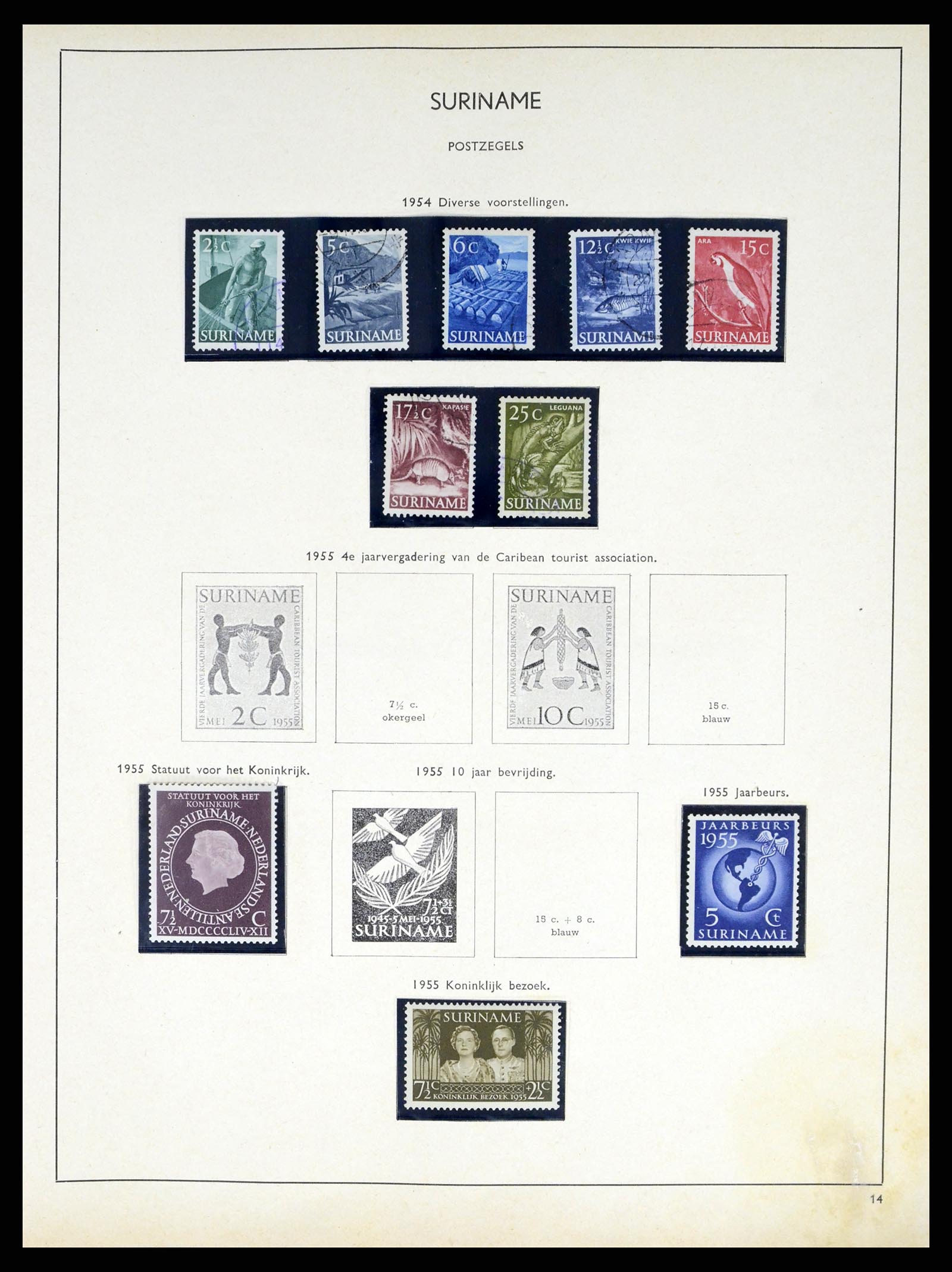 37618 131 - Stamp collection 37618 Netherlands and territories 1852-1972.