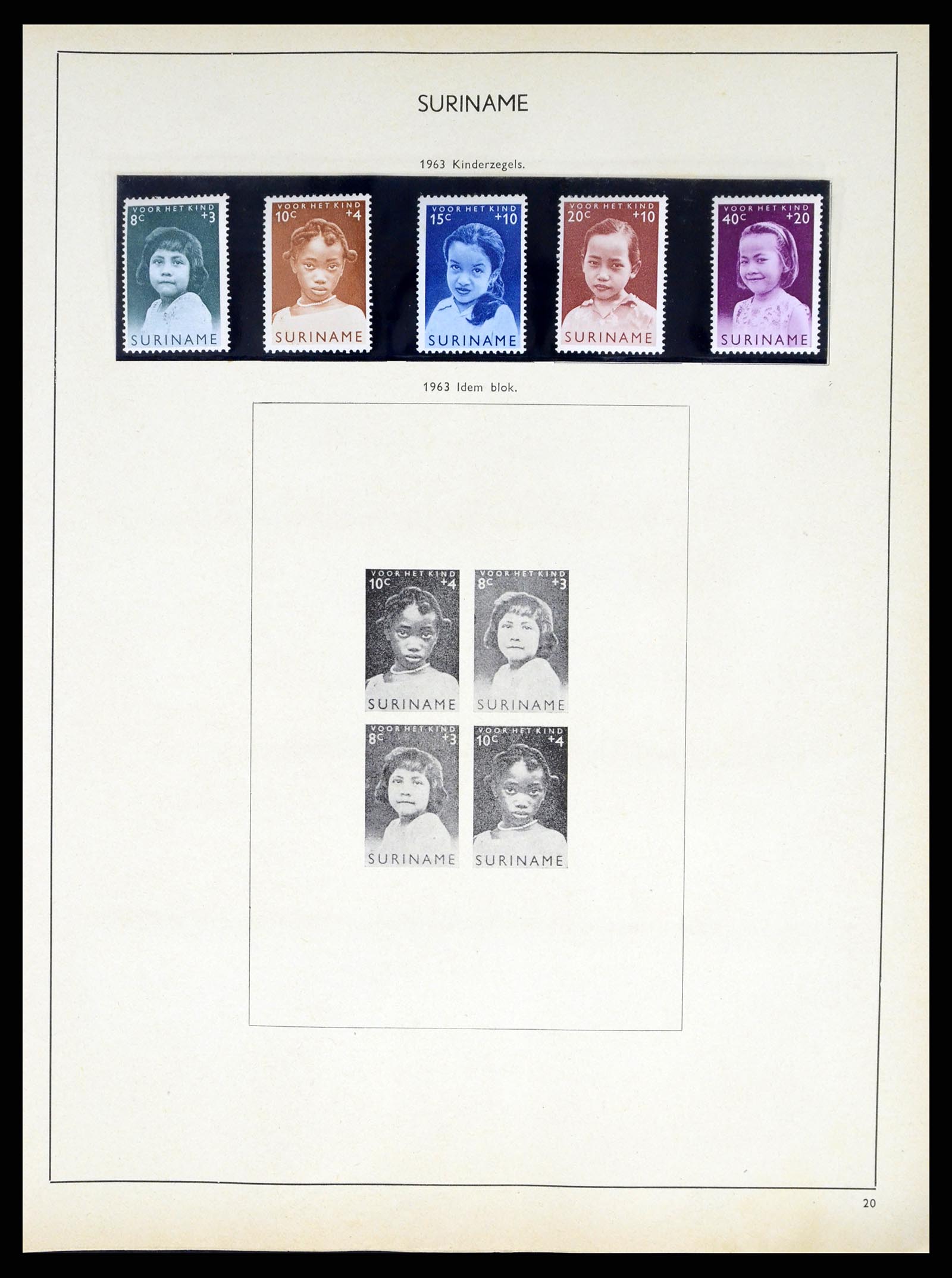 37618 137 - Stamp collection 37618 Netherlands and territories 1852-1972.
