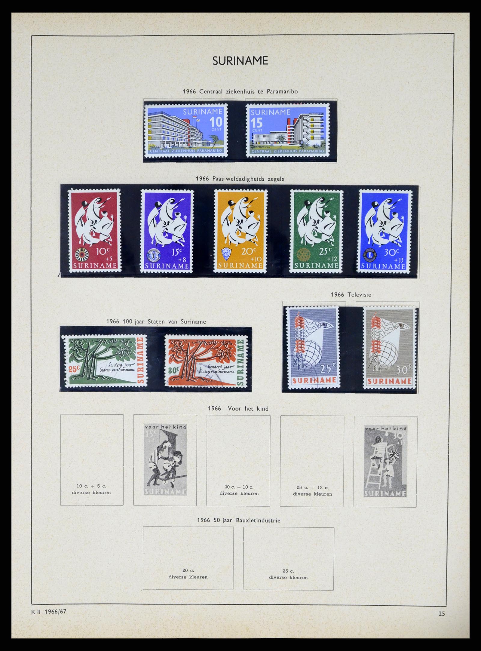 37618 141 - Stamp collection 37618 Netherlands and territories 1852-1972.