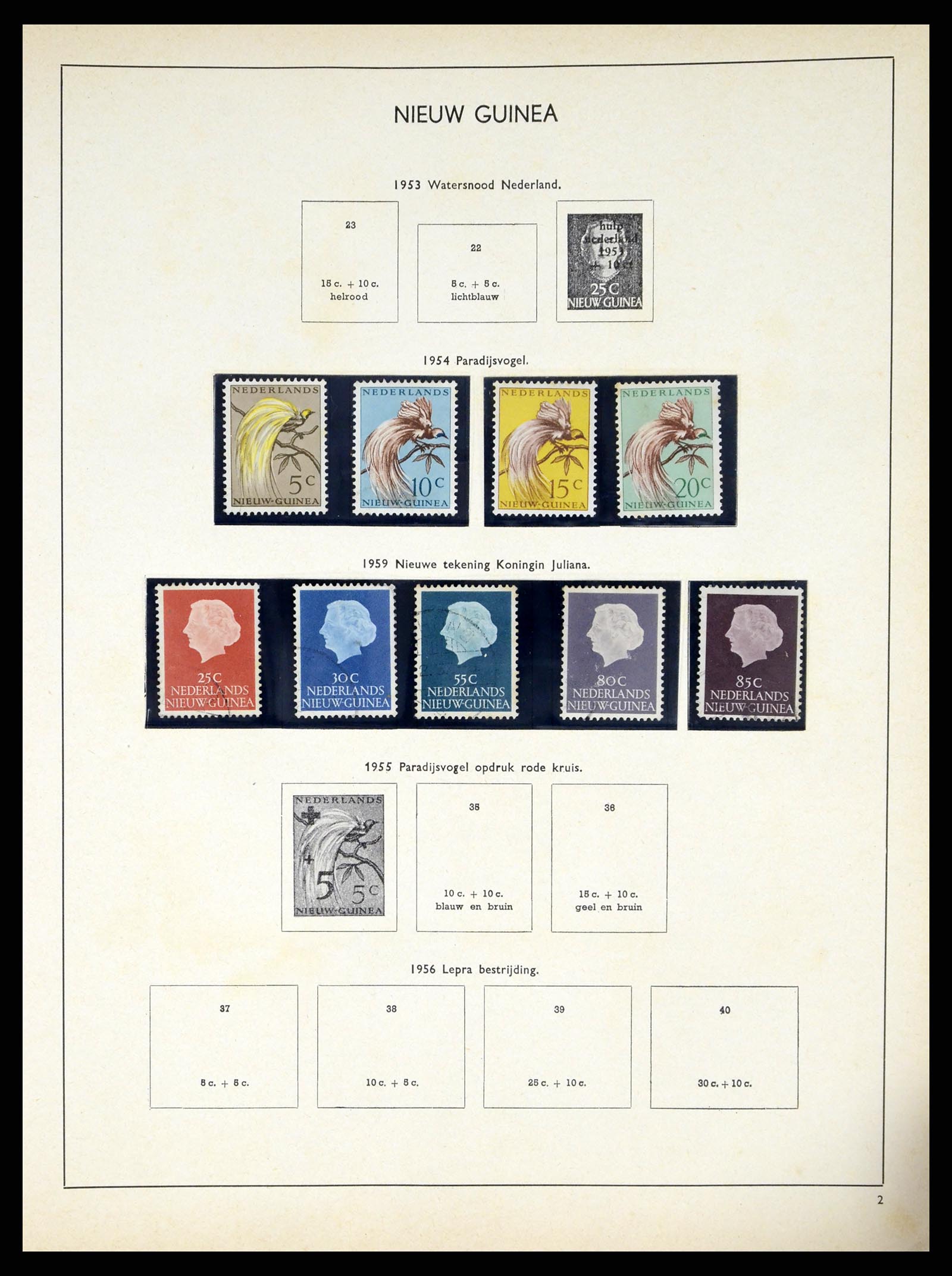 37618 153 - Stamp collection 37618 Netherlands and territories 1852-1972.