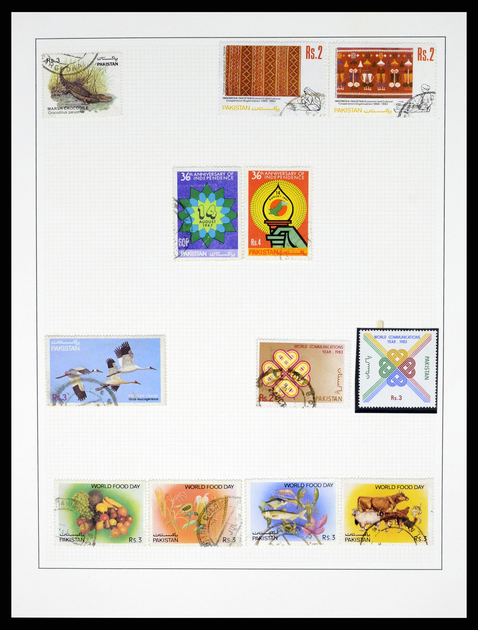37619 056 - Postzegelverzameling 37619 Pakistan/Bangladesh 1947-2000.