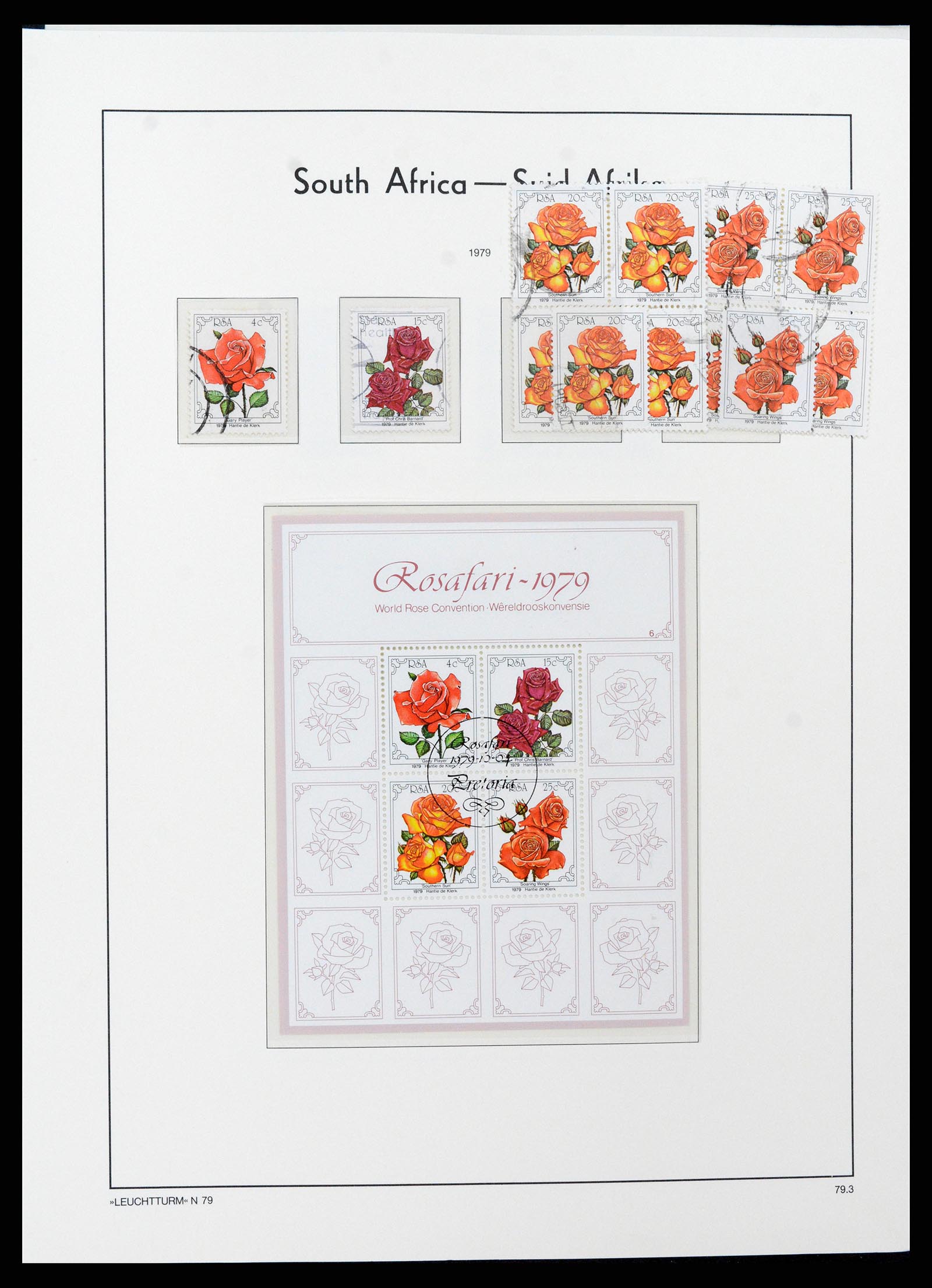 37622 067 - Postzegelverzameling 37622 Zuid Afrika 1910-1991.