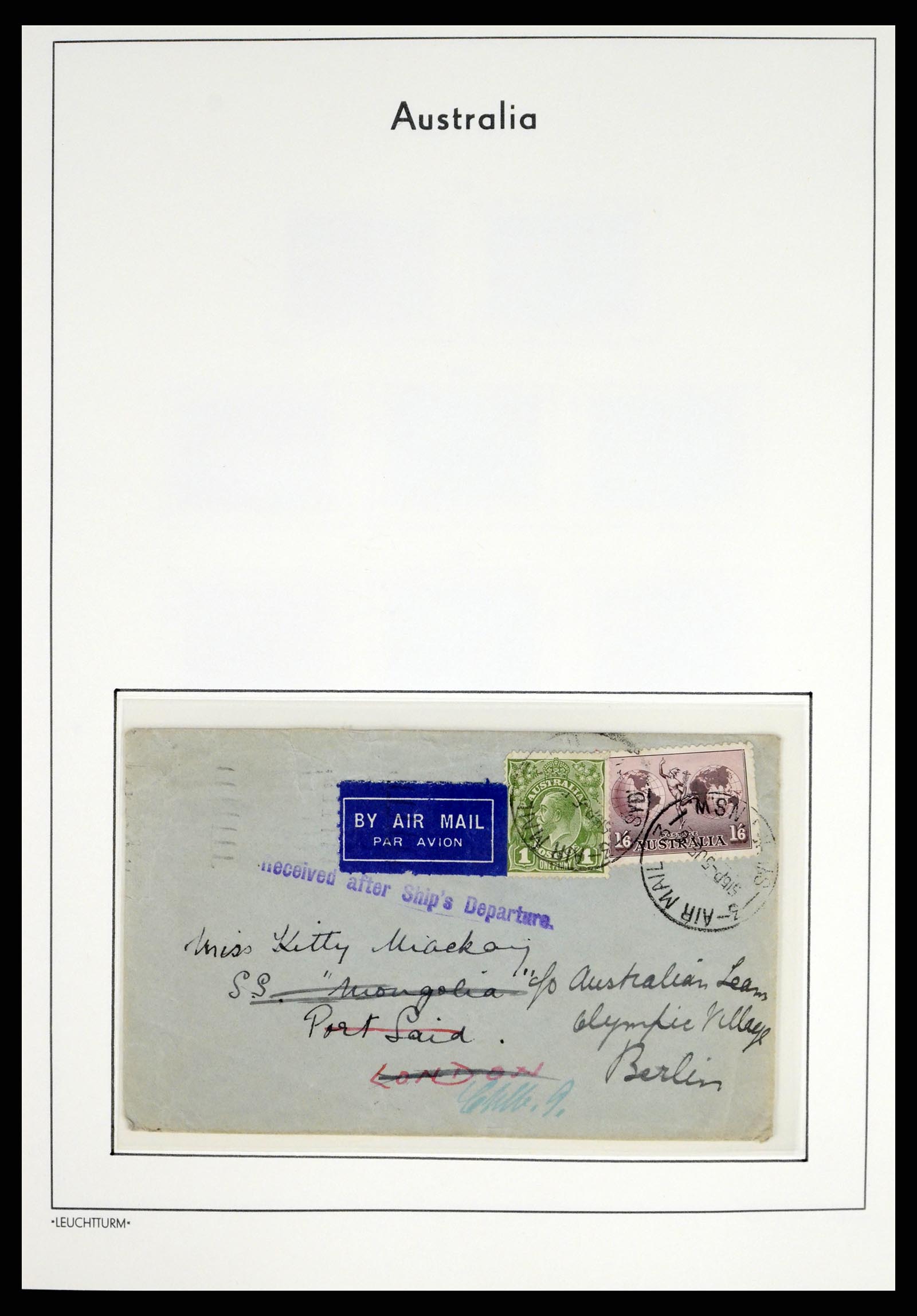 37623 016 - Postzegelverzameling 37623 Australië 1913-1995.