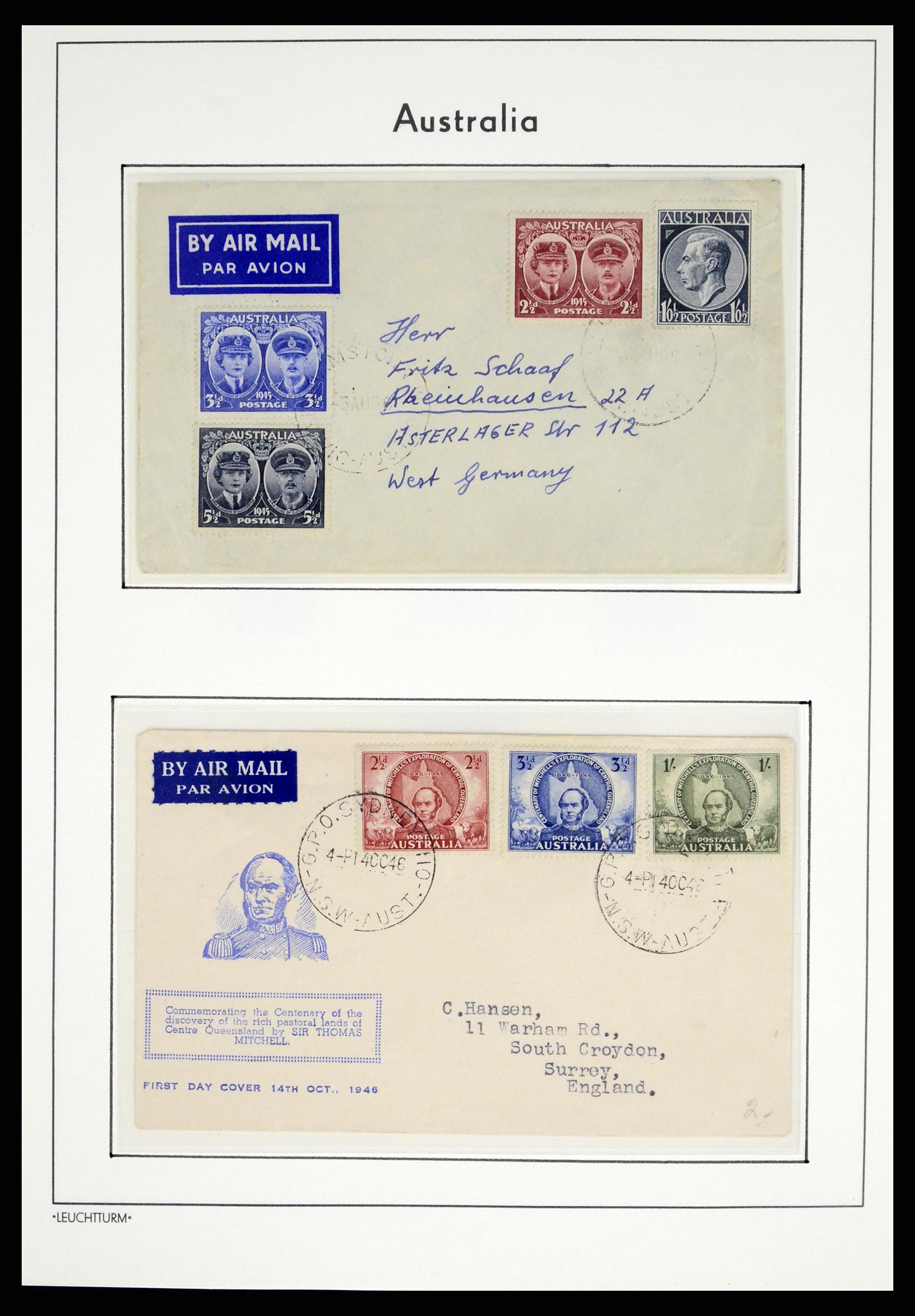 37623 023 - Postzegelverzameling 37623 Australië 1913-1995.