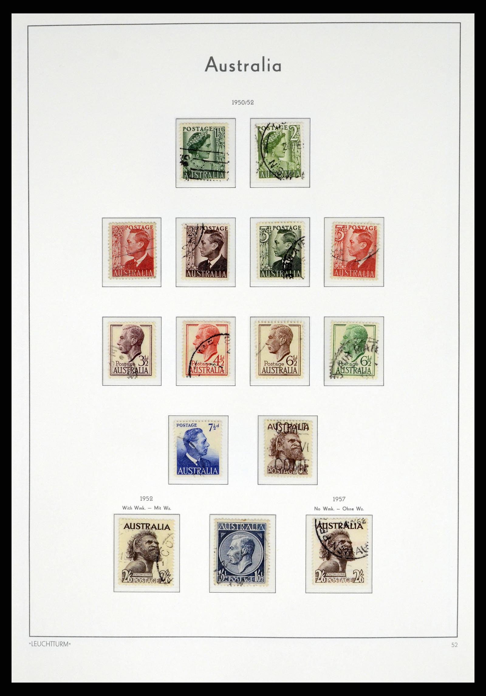 37623 026 - Stamp collection 37623 Australia 1913-1995.