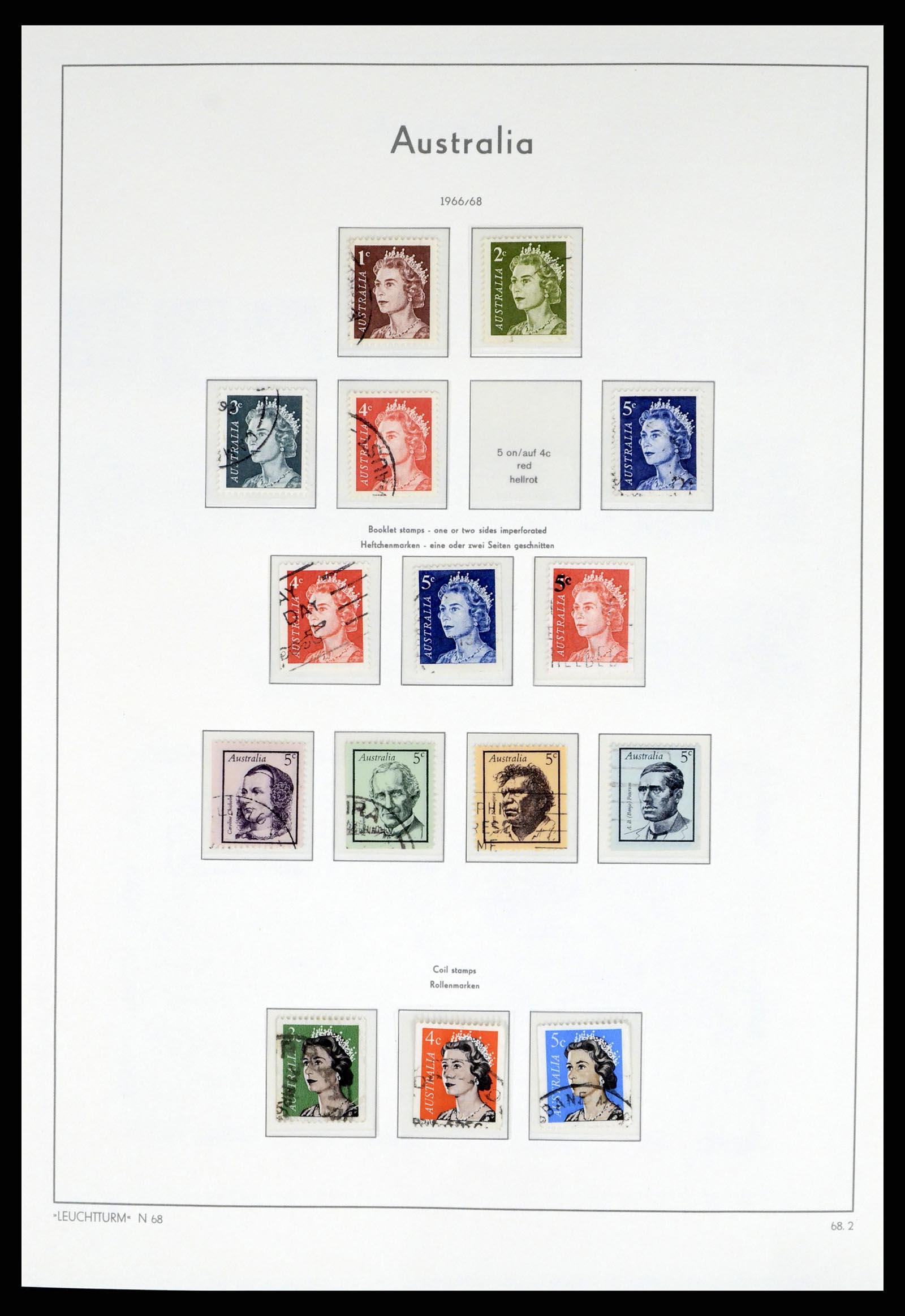 37623 047 - Postzegelverzameling 37623 Australië 1913-1995.