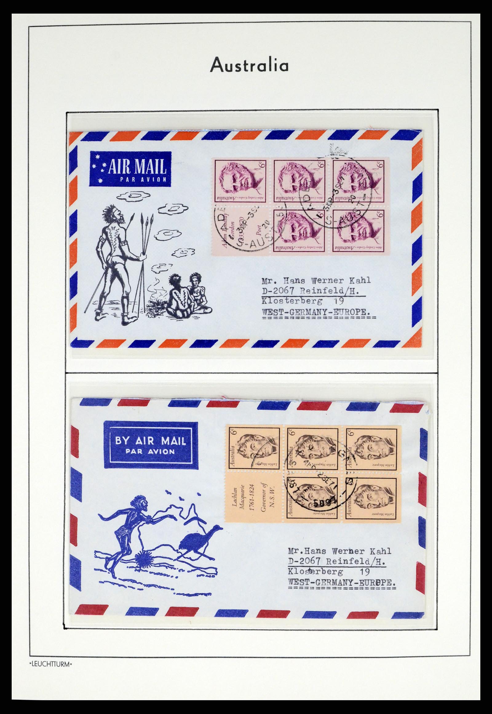 37623 059 - Postzegelverzameling 37623 Australië 1913-1995.