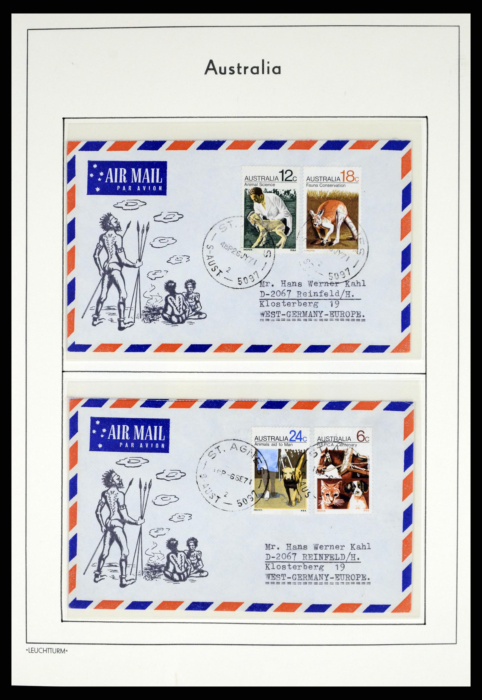37623 062 - Stamp collection 37623 Australia 1913-1995.